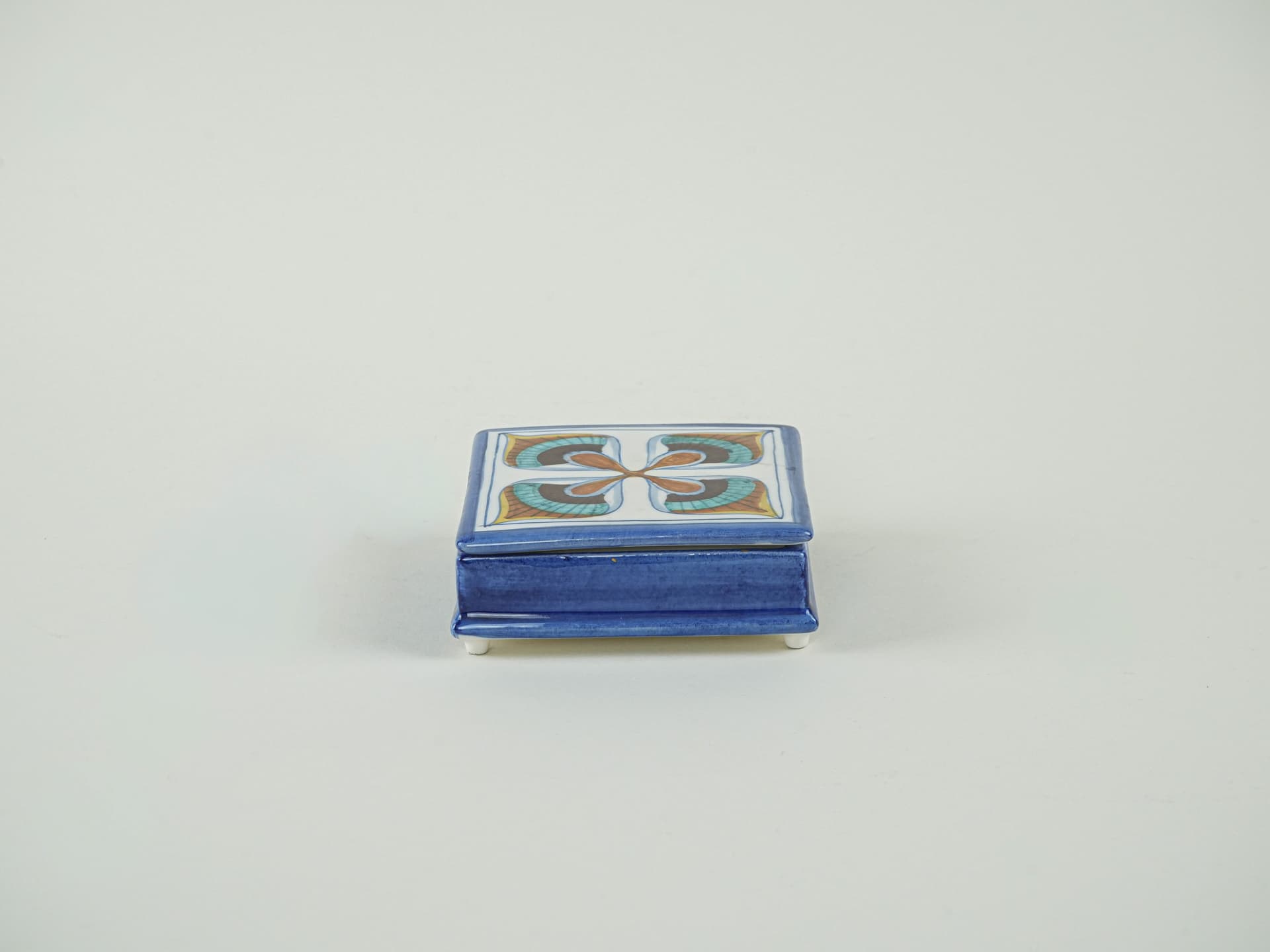 Box Toscari, multicolor ceramics, Italy, 1970s. - 195485