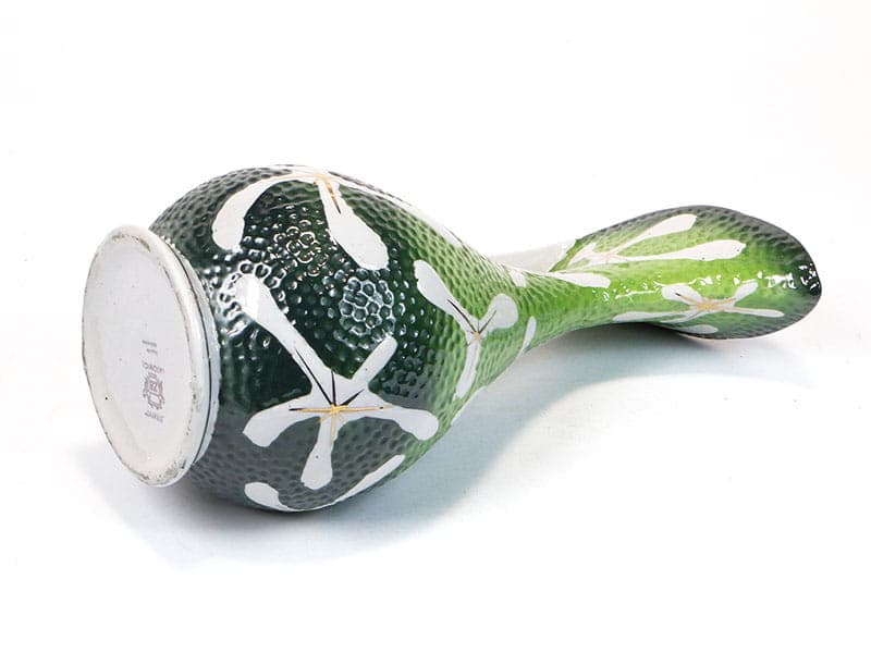 Pitcher Pop Art, green, porcelain, Steatyt, Poland, 1960s. - 195687