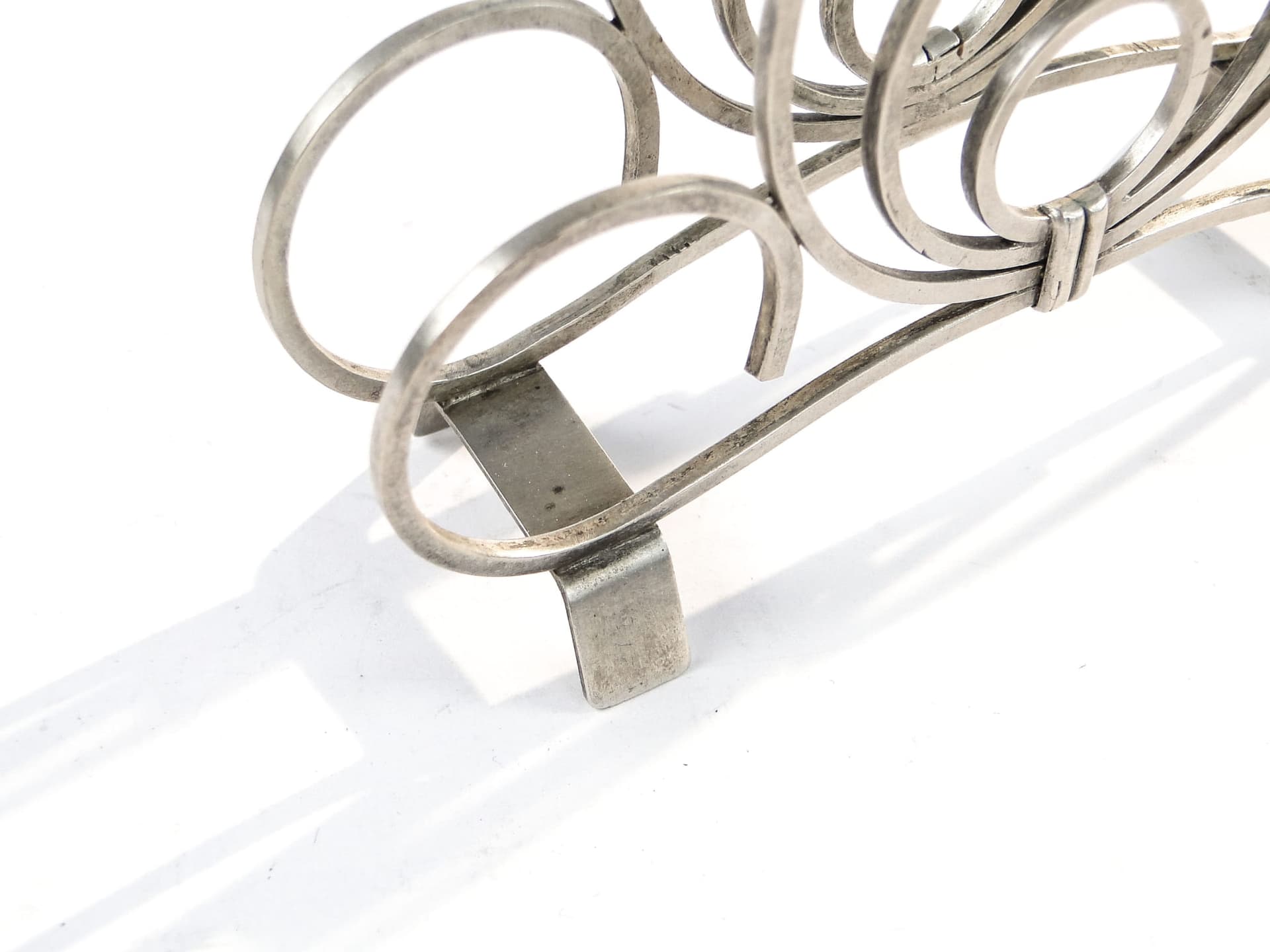 Serwetnik Art Deco, srebro, Polska, lata 20. - 195692