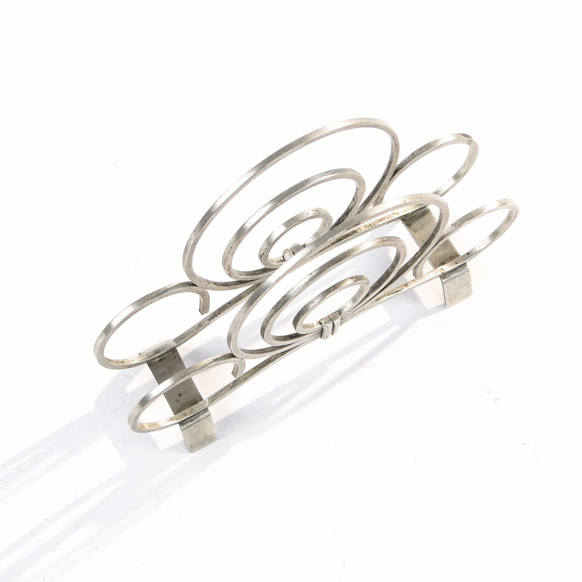 Serwetnik Art Deco, srebro, Polska, lata 20. - 195693