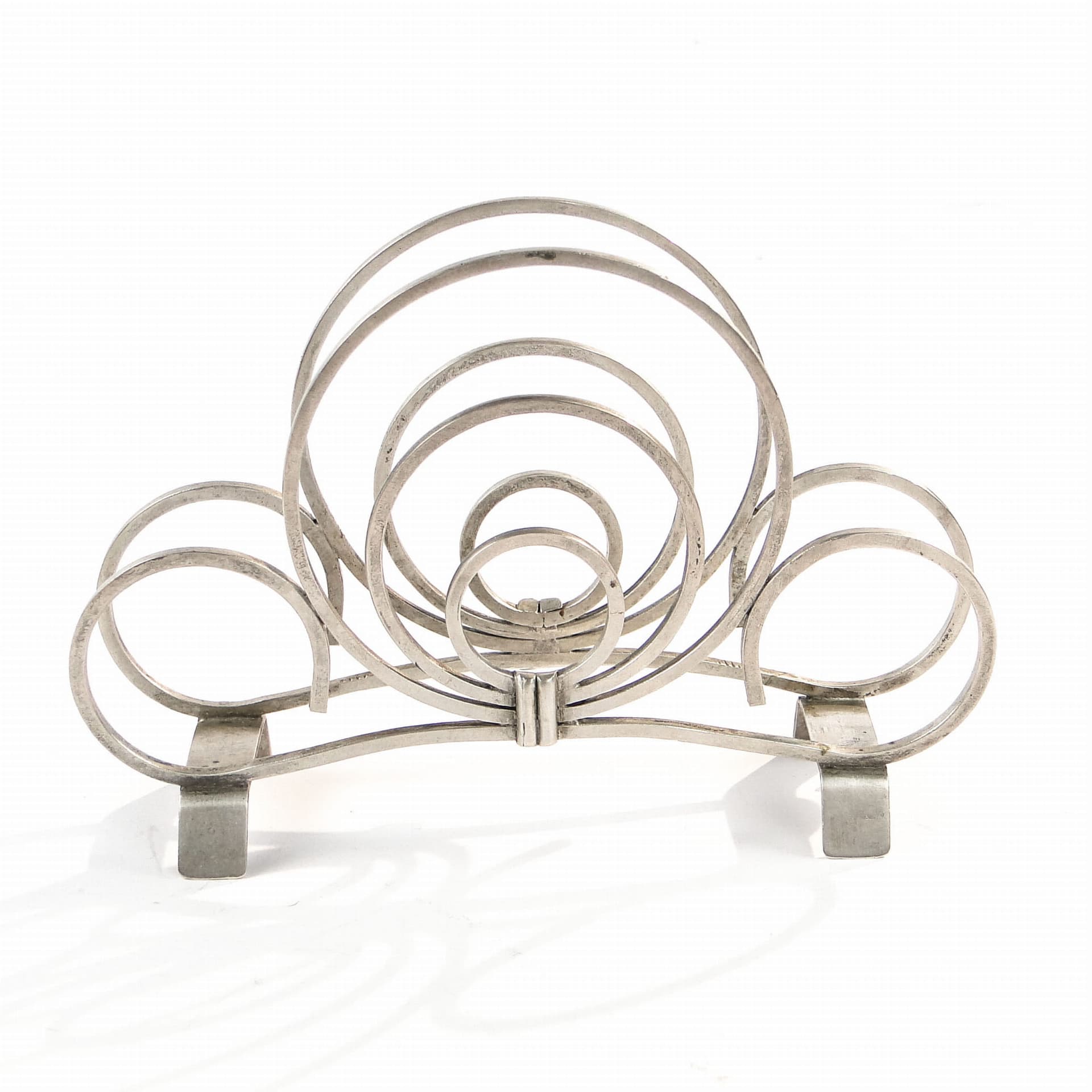 Serwetnik Art Deco, srebro, Polska, lata 20. - 195689