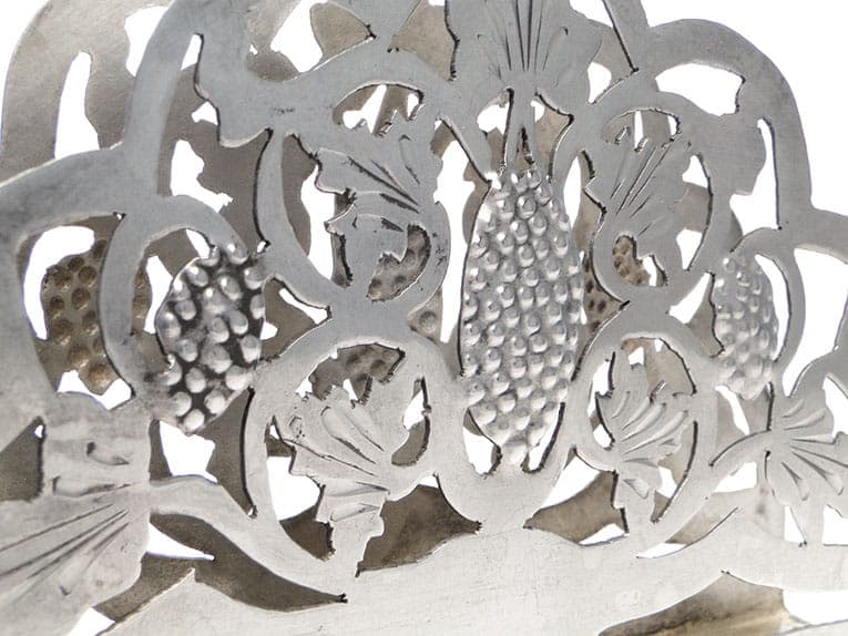 Serwetnik Art Deco, srebro, Polska, lata 20. - 195741