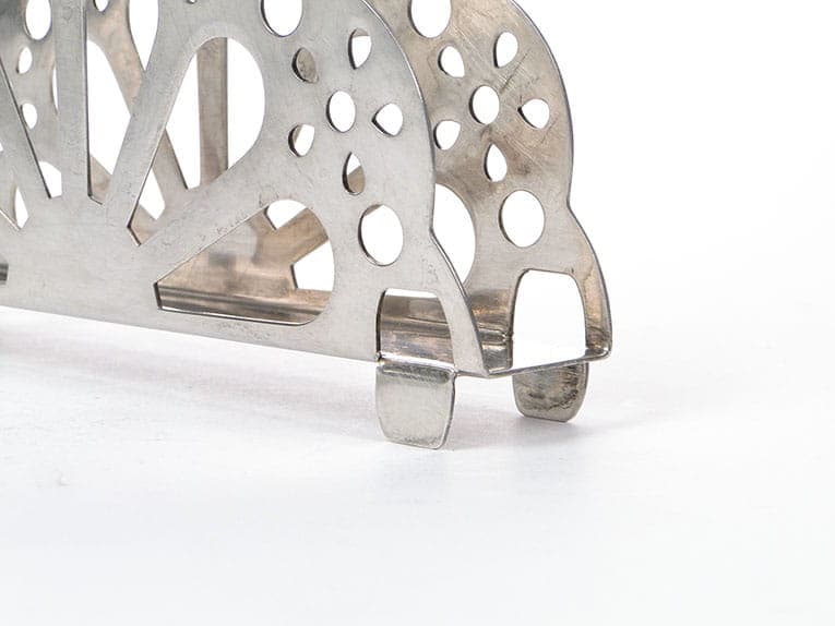 Serwetnik Art Deco, srebro, Polska, lata 40. - 195756