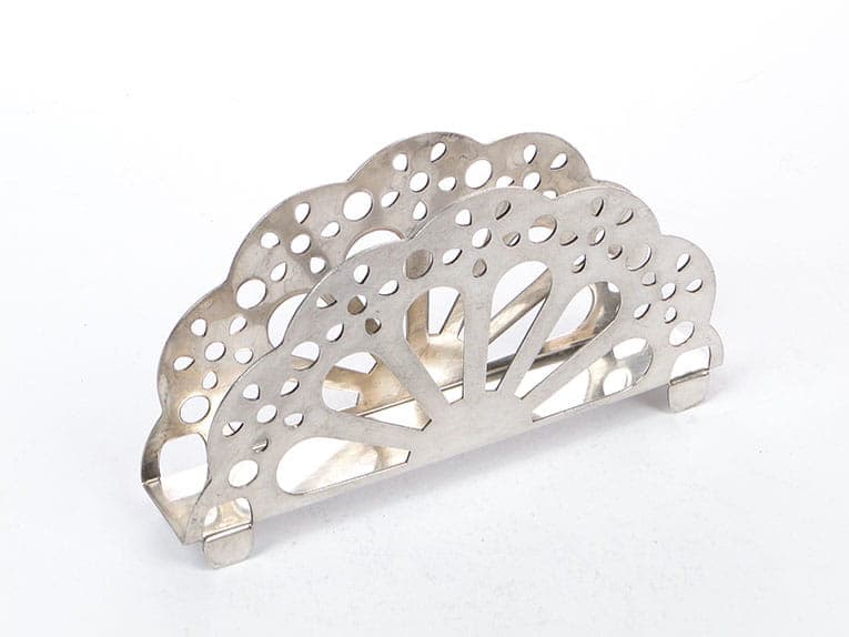 Serwetnik Art Deco, srebro, Polska, lata 40. - 195753