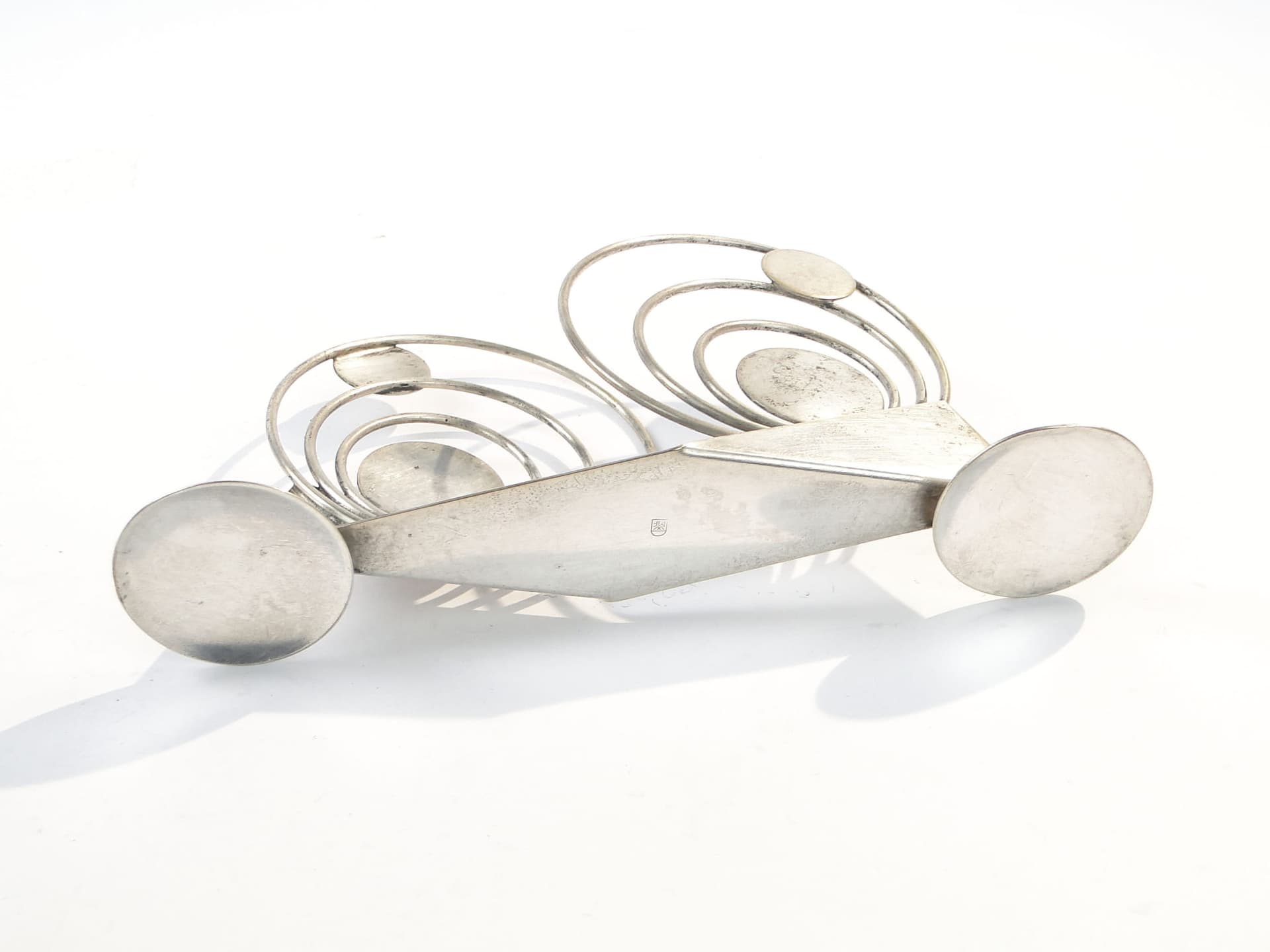 Serwetnik Art Deco, stal srebrny, WMF, Niemcy, lata 30. - 195779