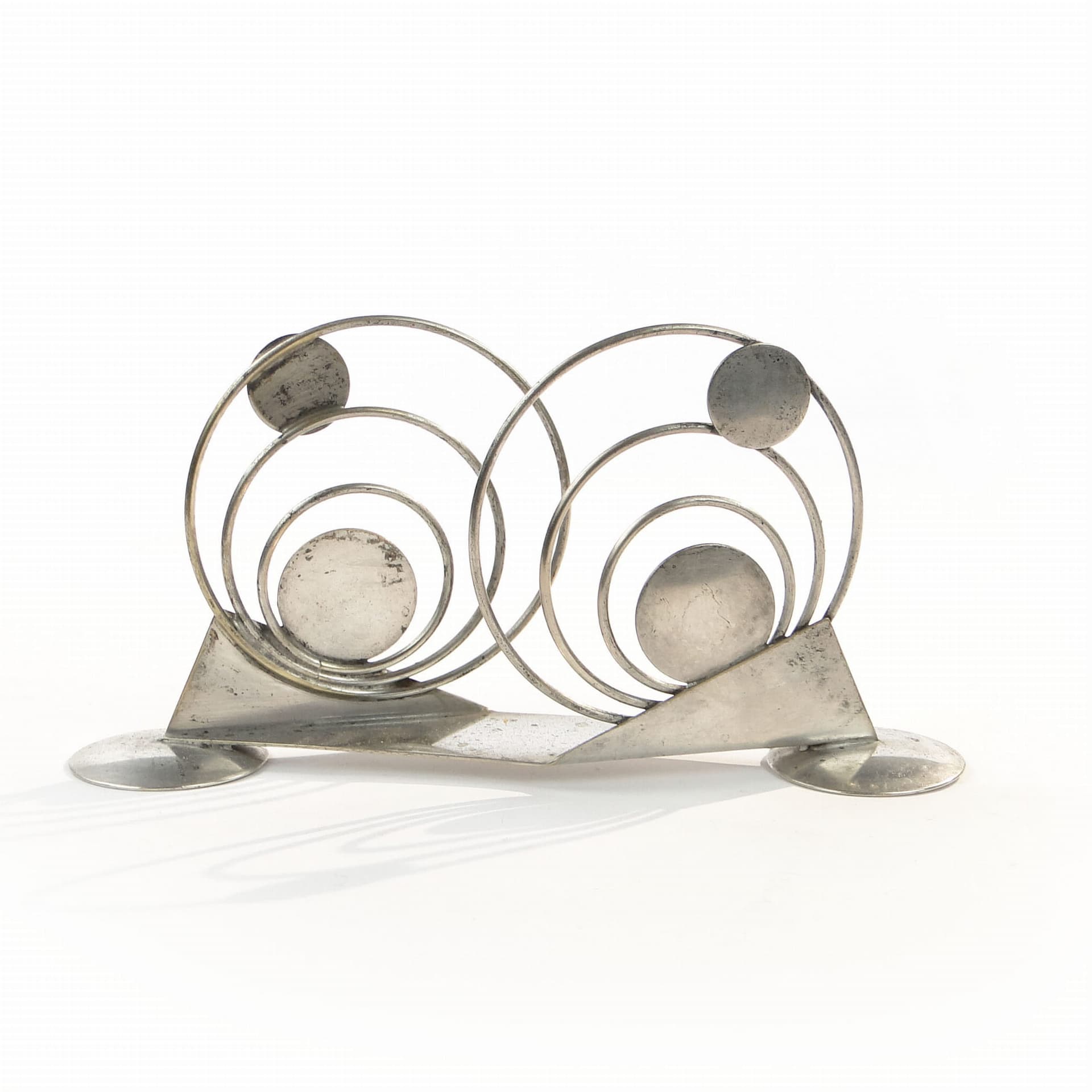 Serwetnik Art Deco, stal srebrny, WMF, Niemcy, lata 30. - 195781