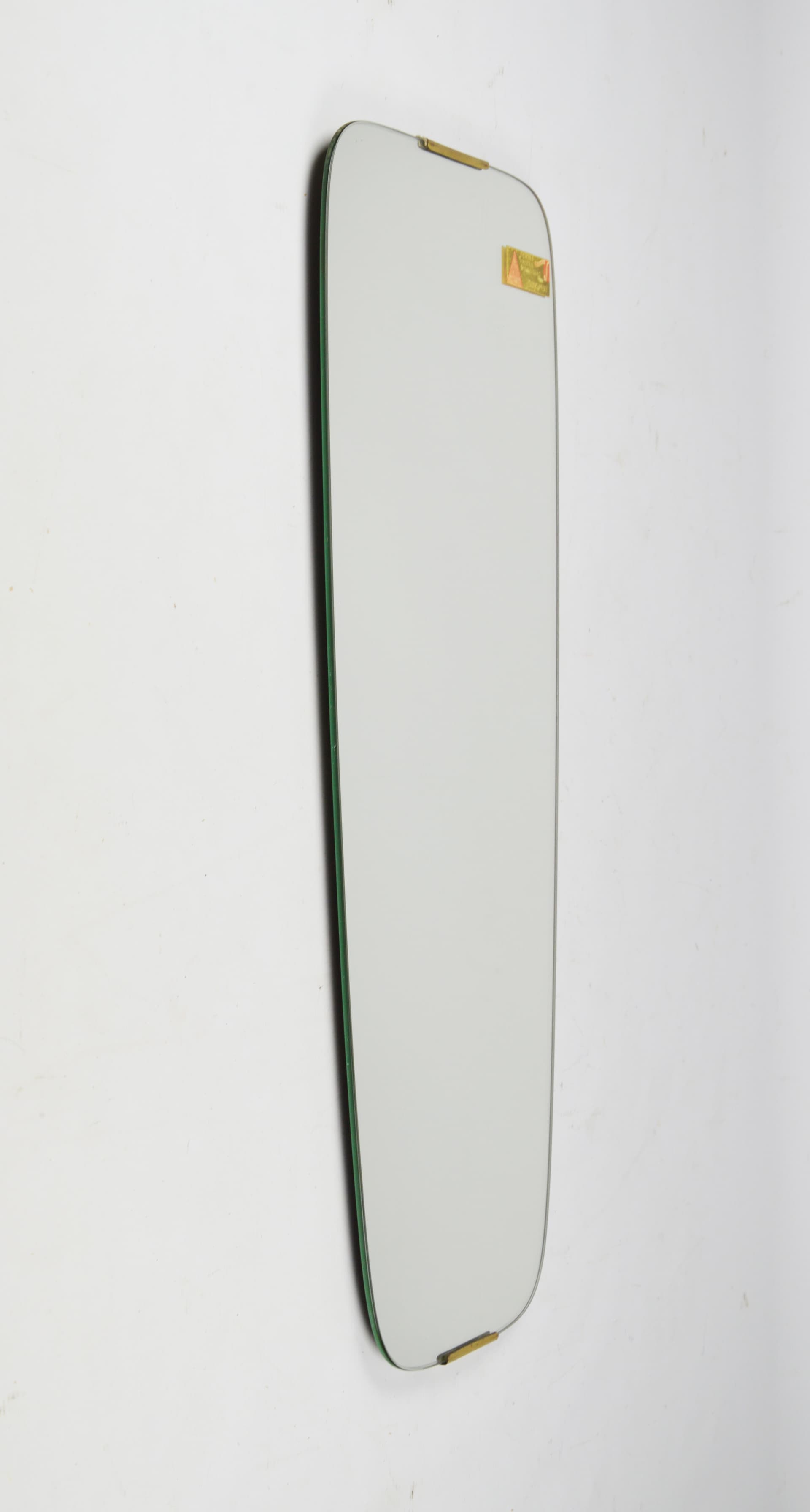 Crystal mirror, transparent glass, Germany, 1970s. - 195993