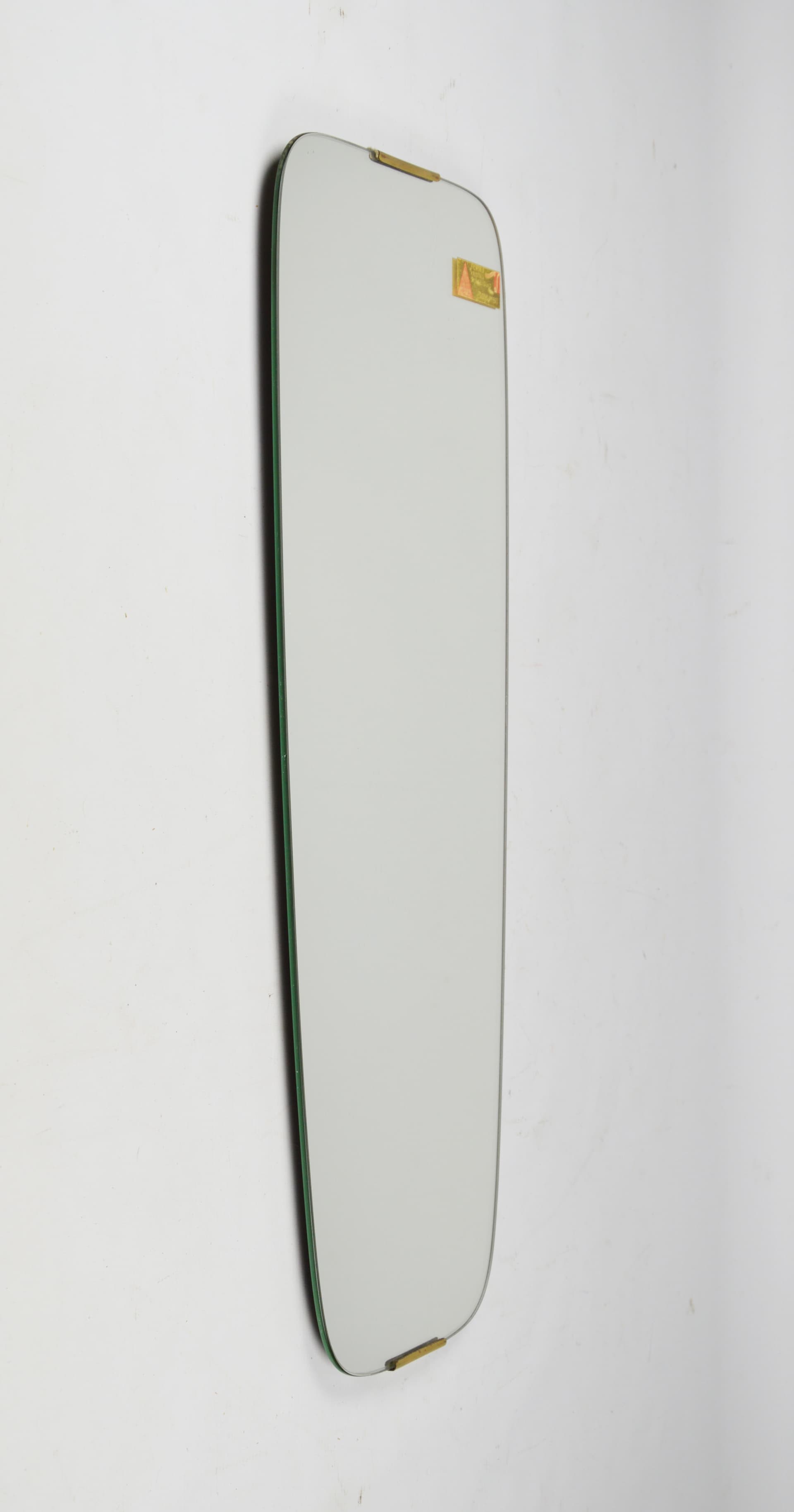 Crystal mirror, transparent glass, Germany, 1970s. - 195991