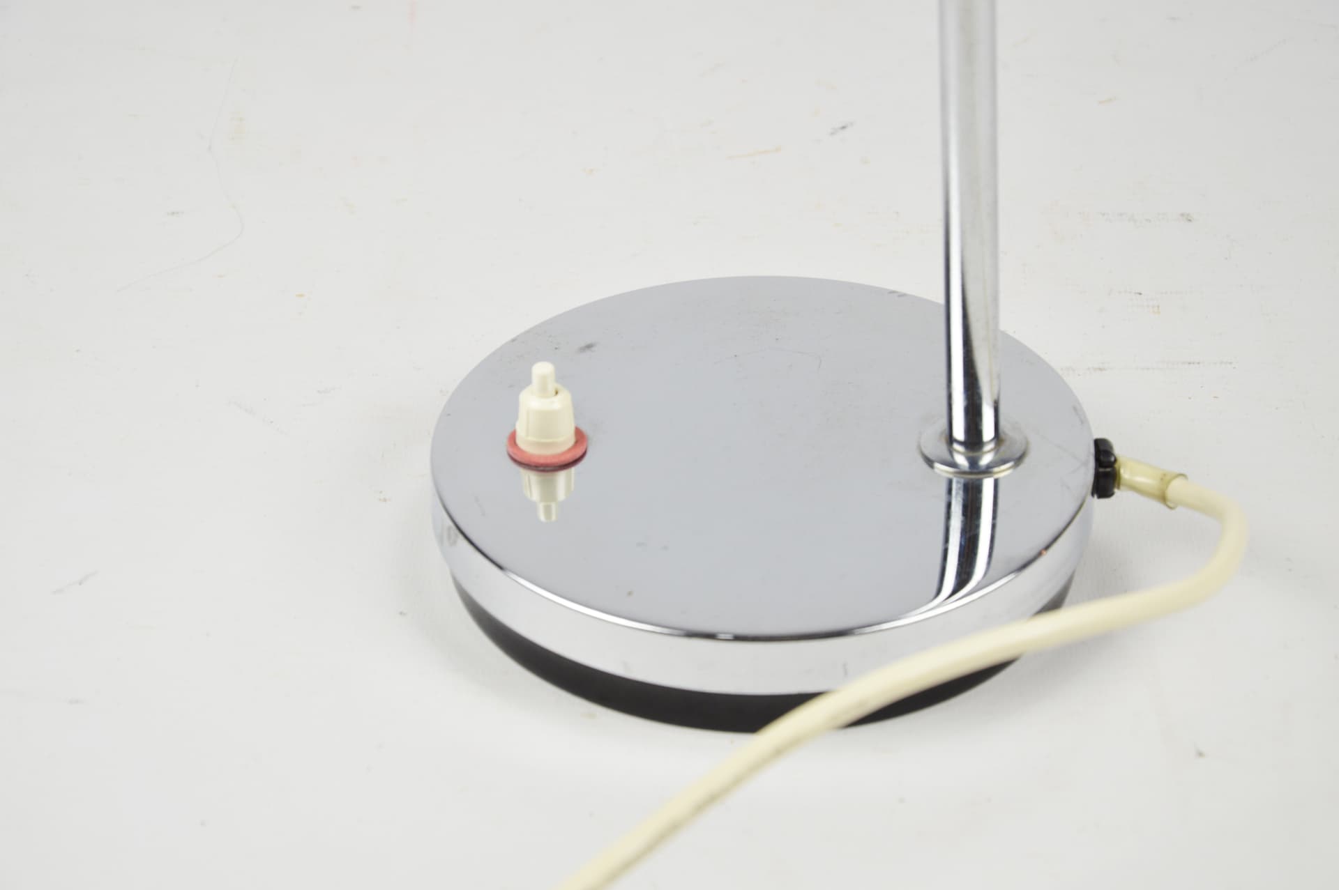 Lampka biurkowa Space Age, chrom srebrny, metal, lata 80. - 196003