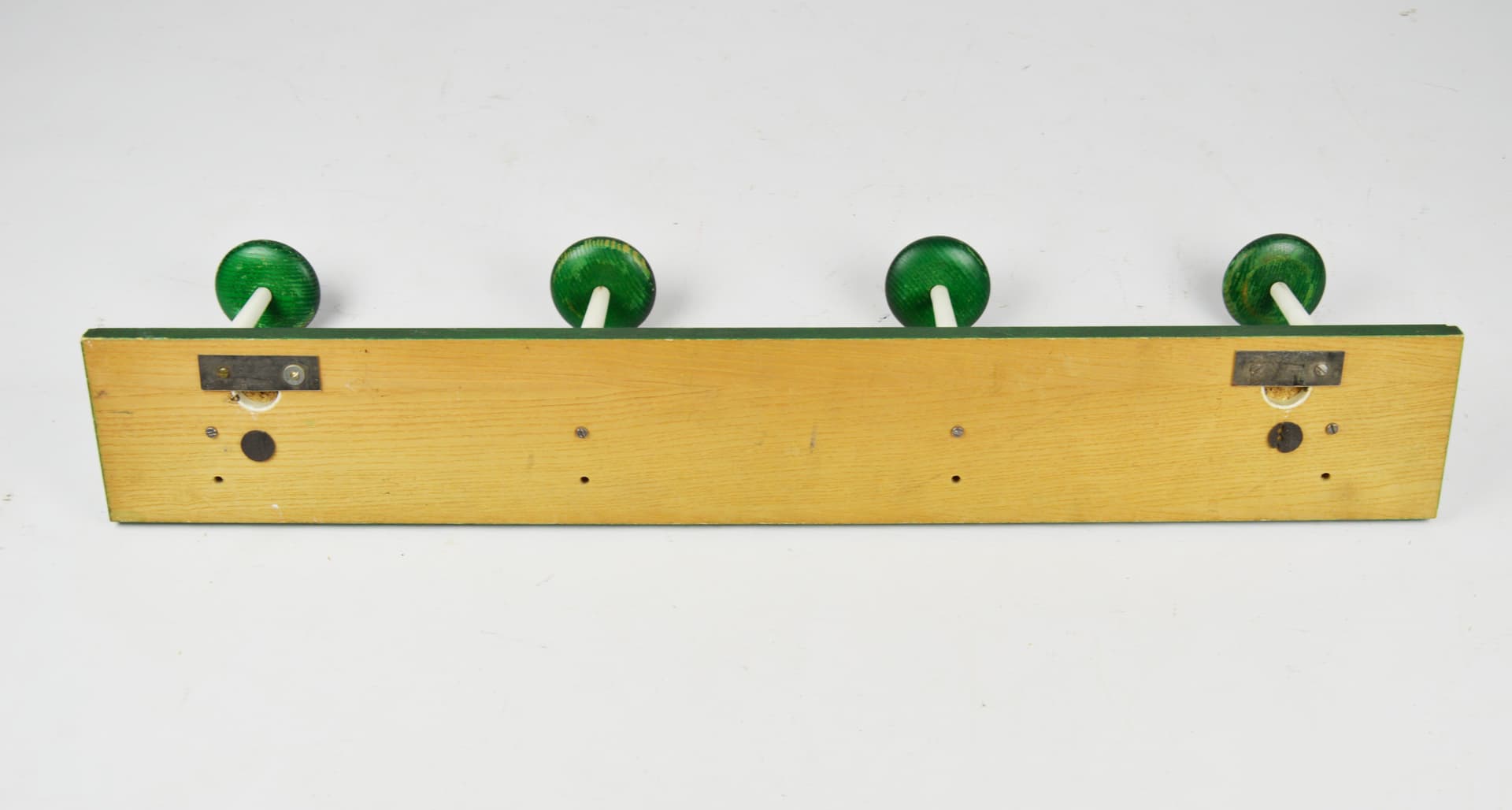 Wieszak ścienny, Space Age, zielony, lata 70. - 196010