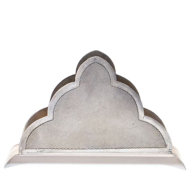 Napkin Holder Art Deco, silver, Poland, 1920s - DIMENSION