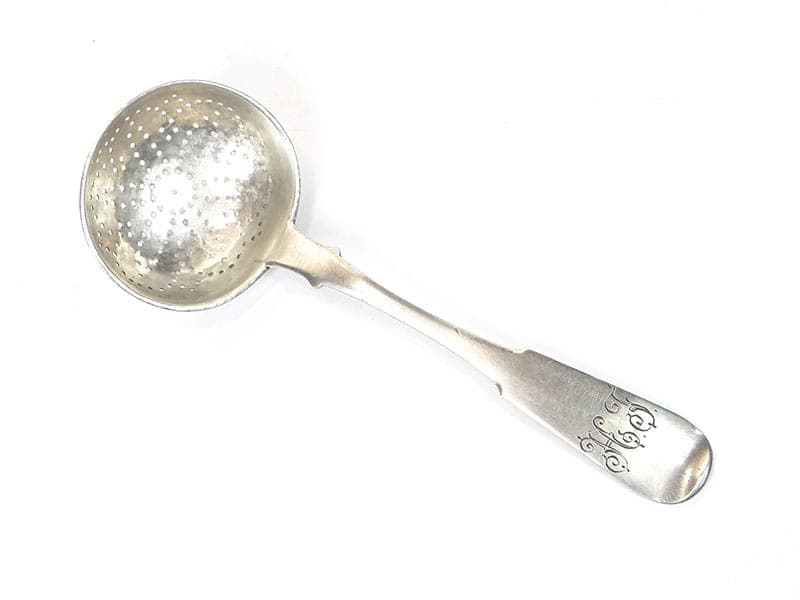 Pickle spoon, silver, Russia, 19th c.