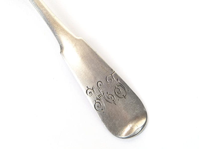 Pickle spoon, silver, Russia, 19th c. - 196134