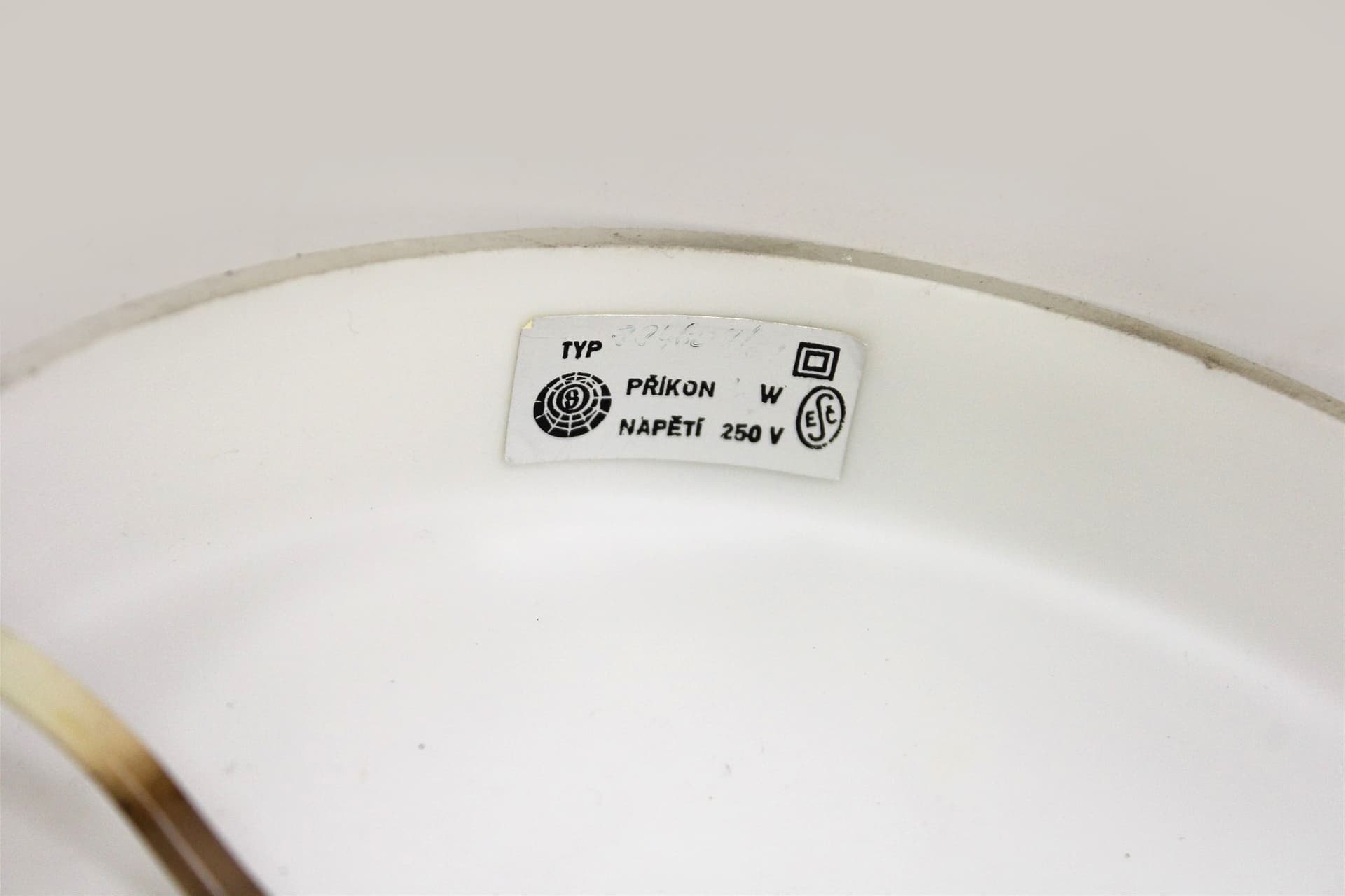 Lampa stołowa, mid-century modern, multikolor, szkło, Osvětlovací Sklo, Czechosłowacja, lata 70. - 196158