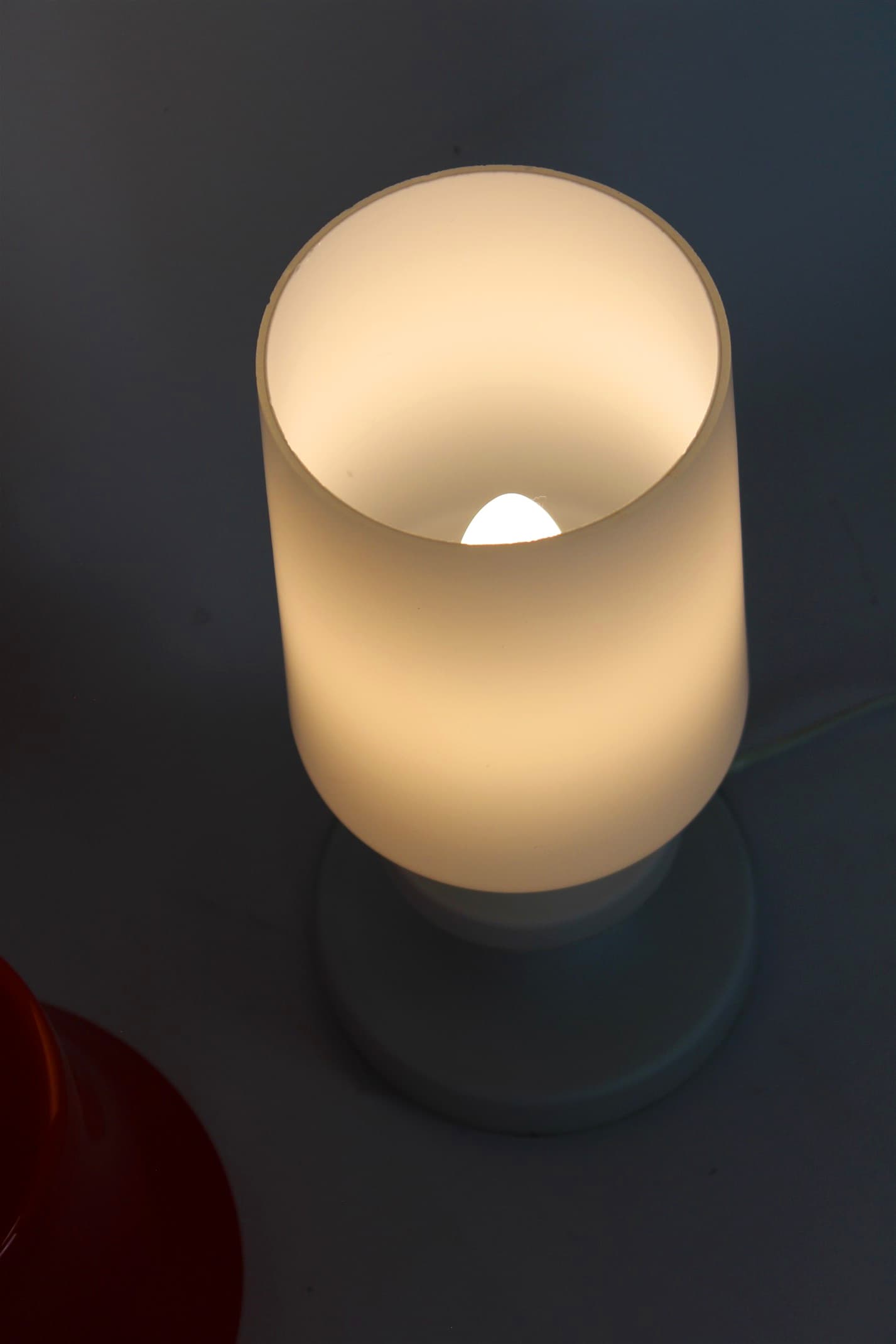 Lampa stołowa, mid-century modern, multikolor, szkło, Osvětlovací Sklo, Czechosłowacja, lata 70. - 196166