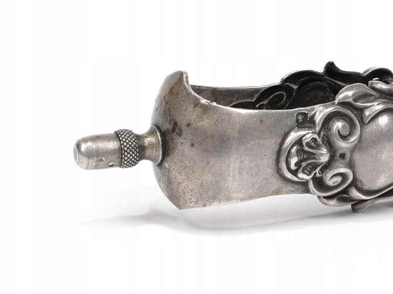 Szczypce do cukru Rococo Revival, srebro, Francja, XIX w. - 196208