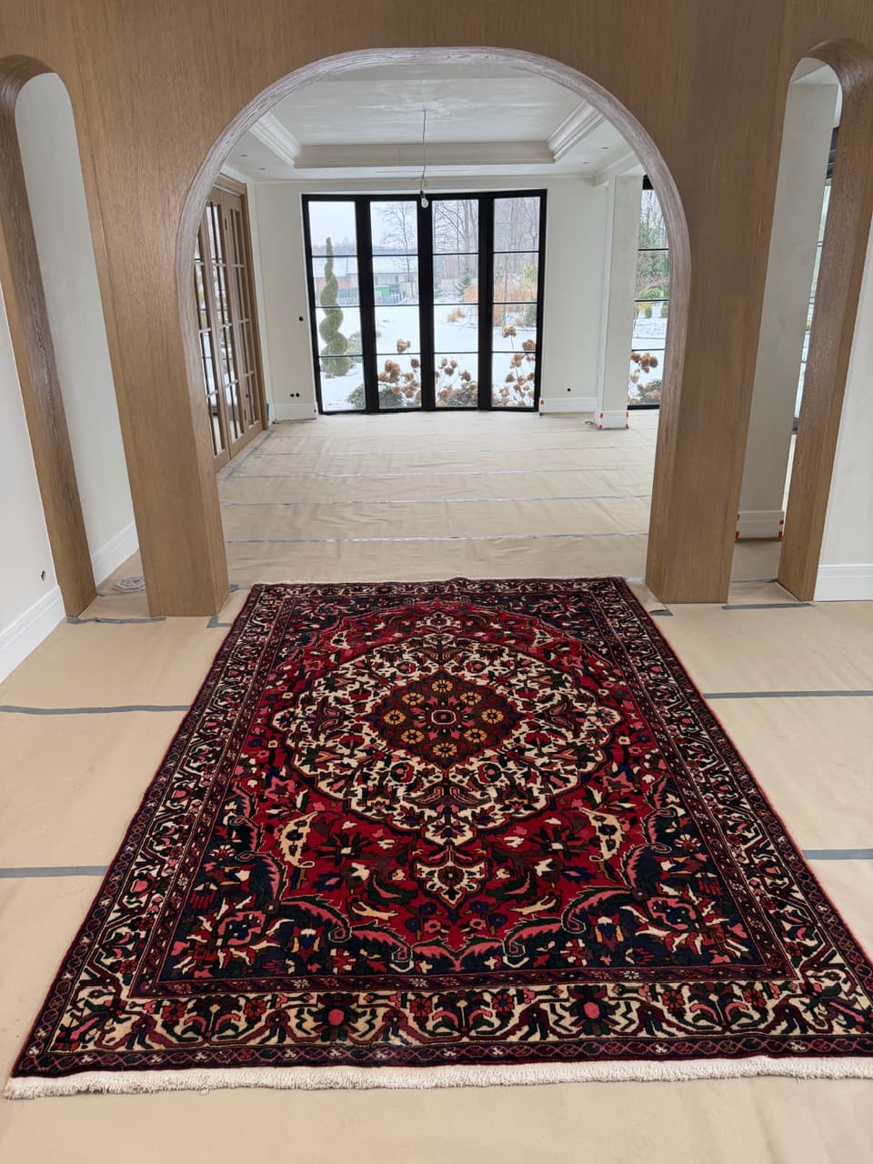 Rug Bahtiari Hamadan 320x210 cm, multicolor wool, Iran - 196271