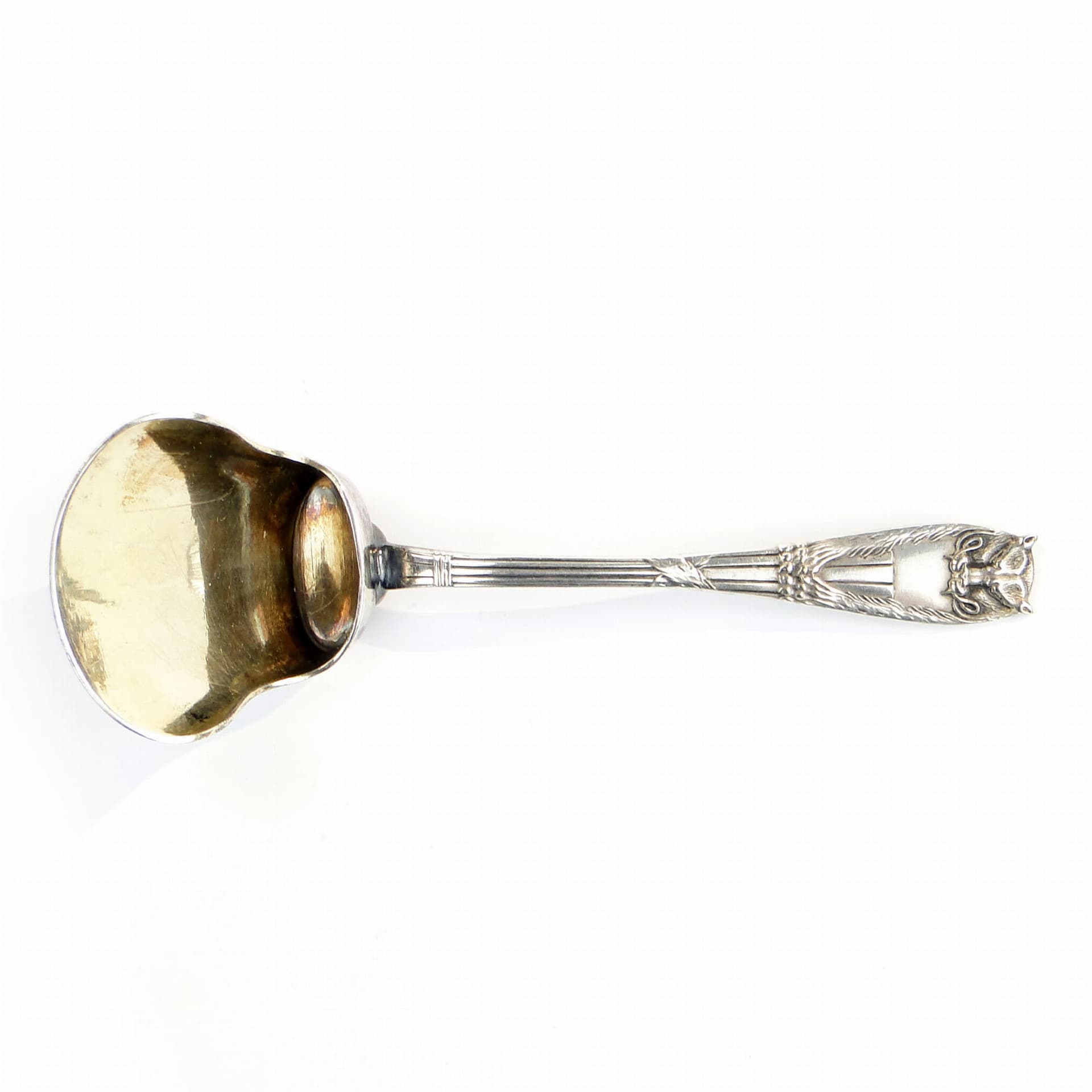Sugar spoon Egipski, silver-plated brass, Fraget, Poland, early 20th c. - 196552
