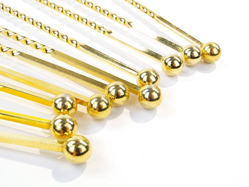 Set of cocktail spoons New Look, golden, metal, France, 1970s - 196561