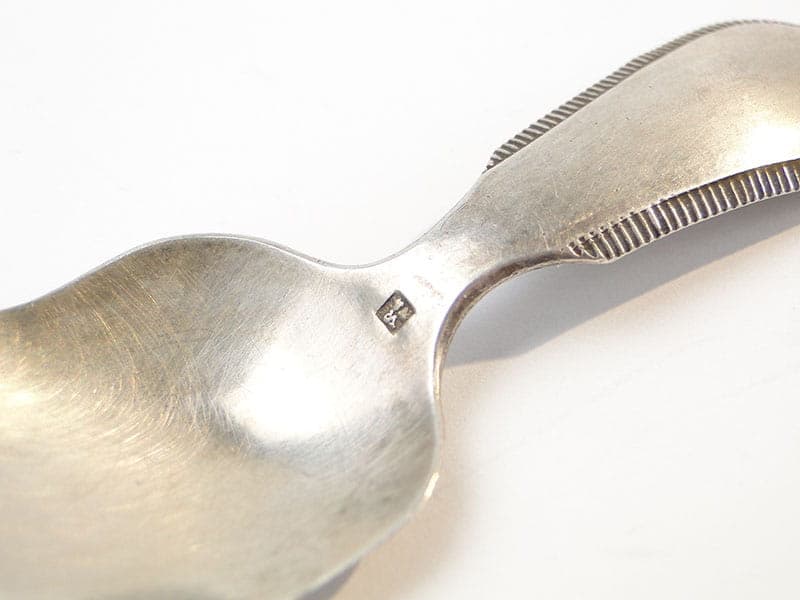 Tea Caddy Spoon, silver, Netherlands, 19th c. - 196664