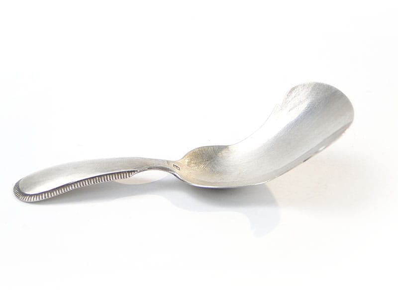 Tea Caddy Spoon, silver, Netherlands, 19th c. - 196668