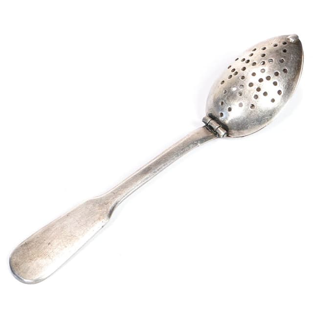 Tea Infuser, silver, metal, Poland, early 20th c. - DIMENSION
