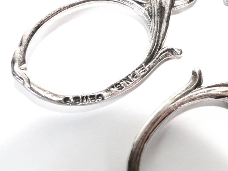 Grape scissors, silver, steel, Denmark, 1960s. - 196740