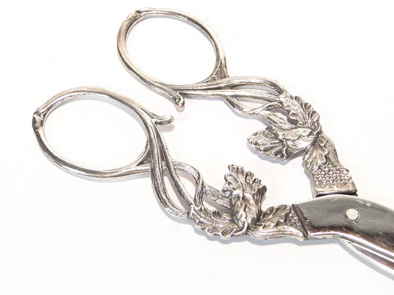 Grape scissors, silver, steel, Denmark, 1960s. - 196746