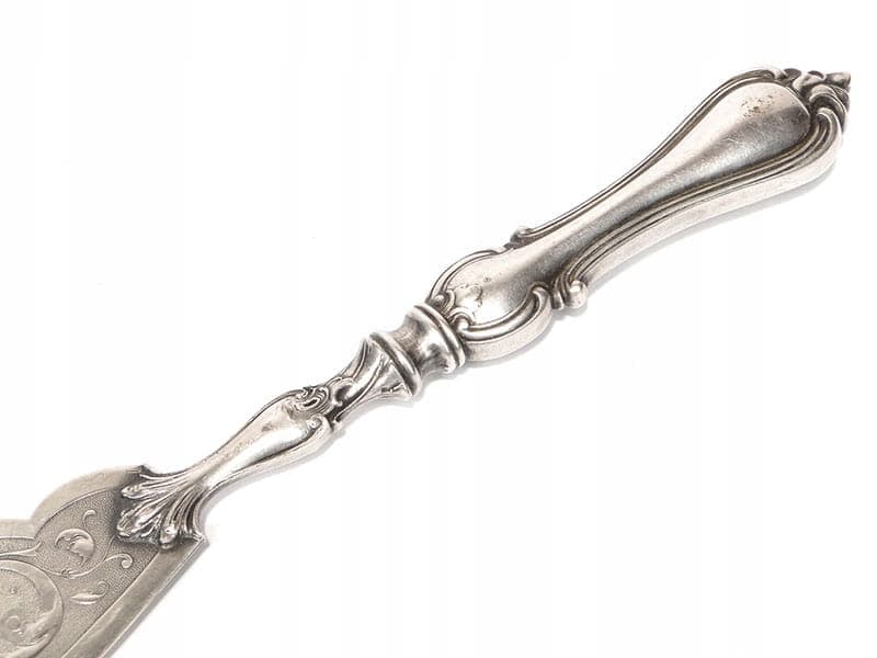 Serving spatula, Neo-Baroque, silver metal, WMF, Germany, 19th c. - 196752
