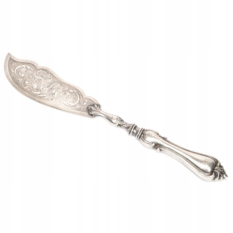 Serving spatula, Neo-Baroque, silver metal, WMF, Germany, 19th c.