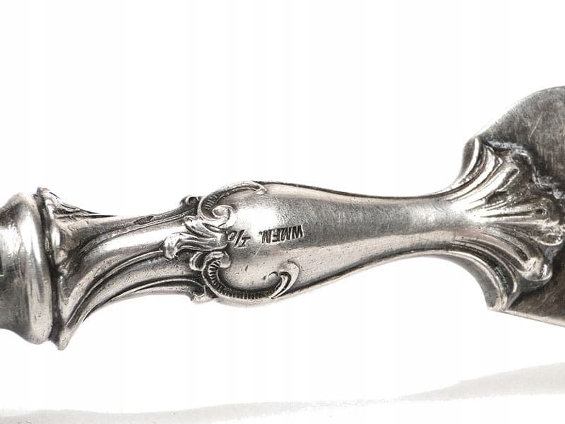 Serving spatula, Neo-Baroque, silver metal, WMF, Germany, 19th c. - 196754