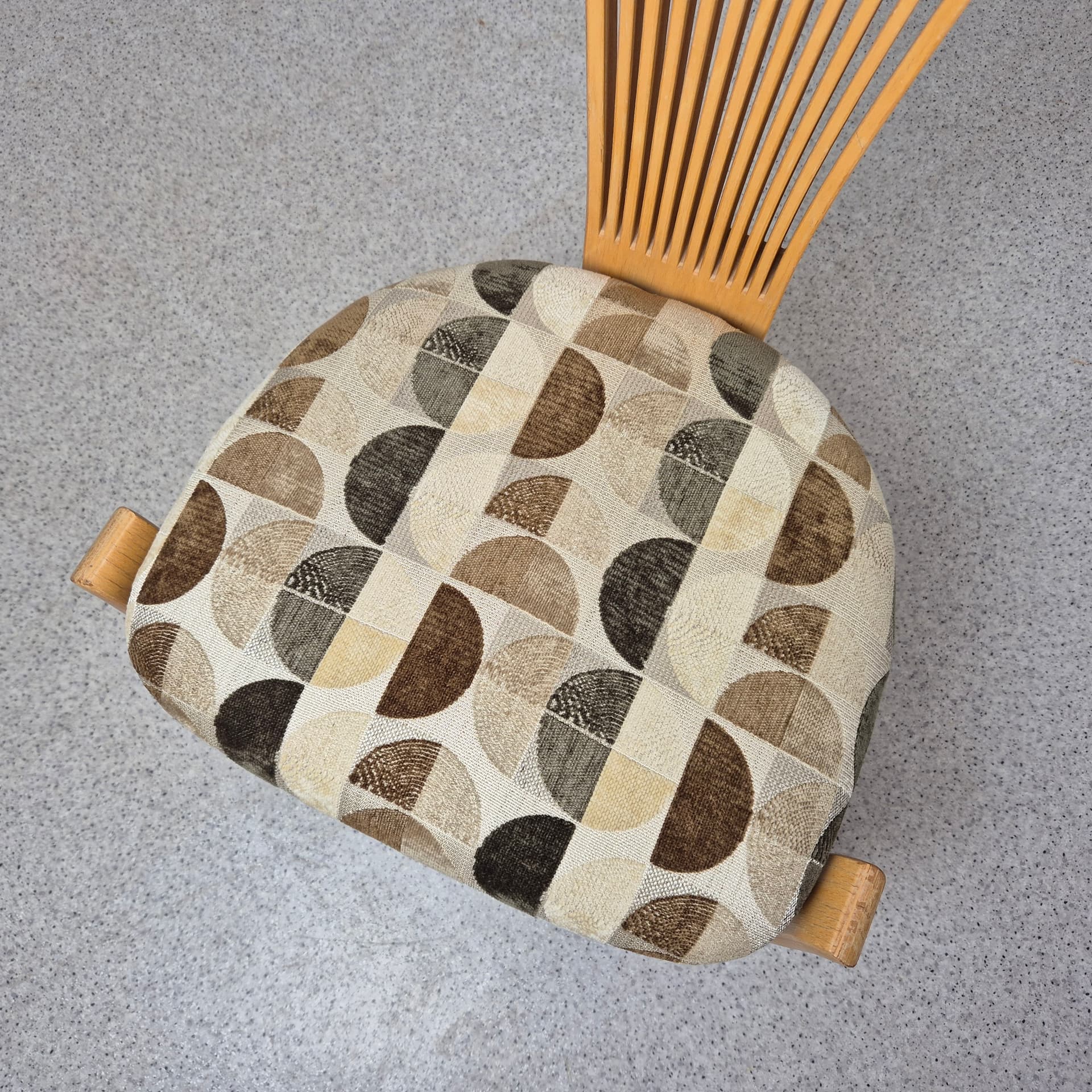 Chair Totem, multicolor, birch plywood, by T. Nielsen, Westnofa, Norway, 1960s. - 196817