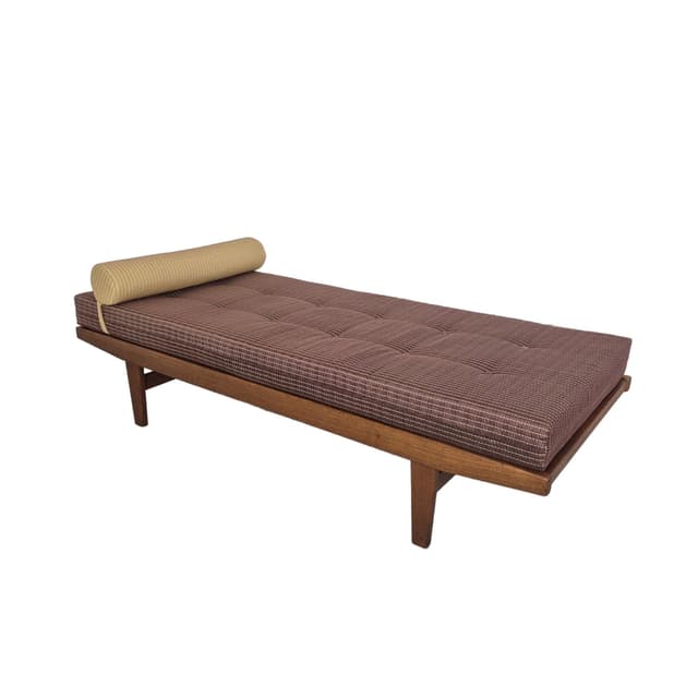 Daybed, teak, by P. M. Volther, FDB Møbler, Denmark, 1960s. - DIMENSION