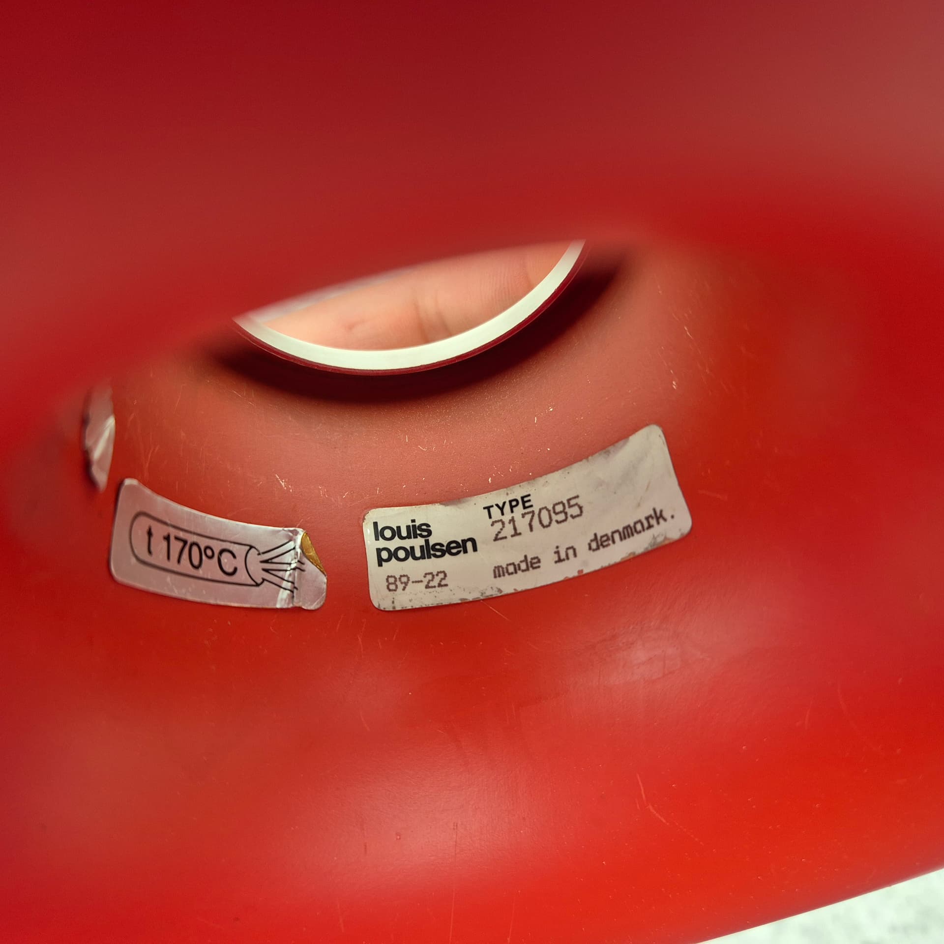 Pendant lamp PH 5, grey metal, by P. Henningsen, Louis Poulsen, Denmark, 1980s. - 196982