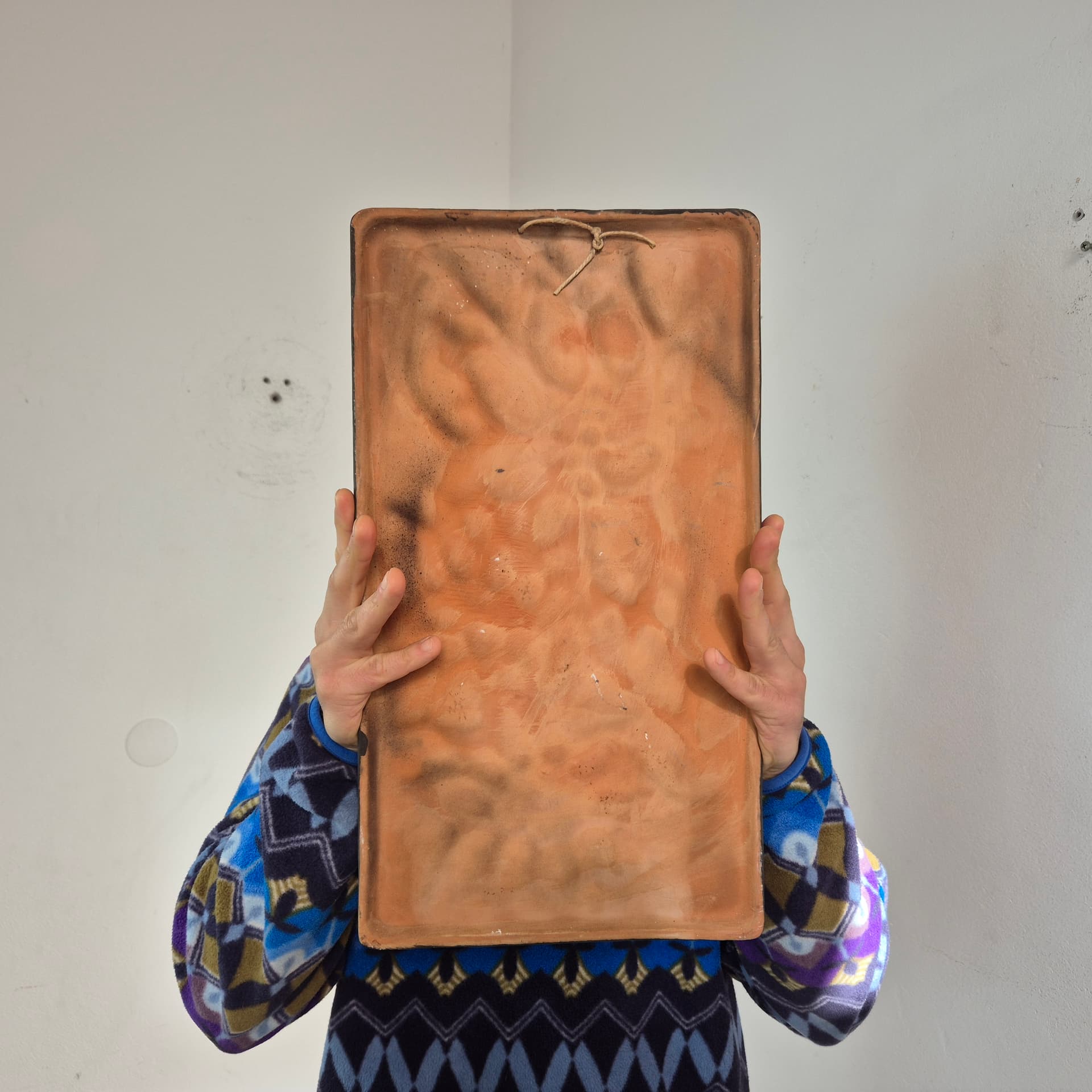 Plakieta ścienna, multikolor, ceramika, Carstens Keramik, Niemcy, lata 70. - 197012