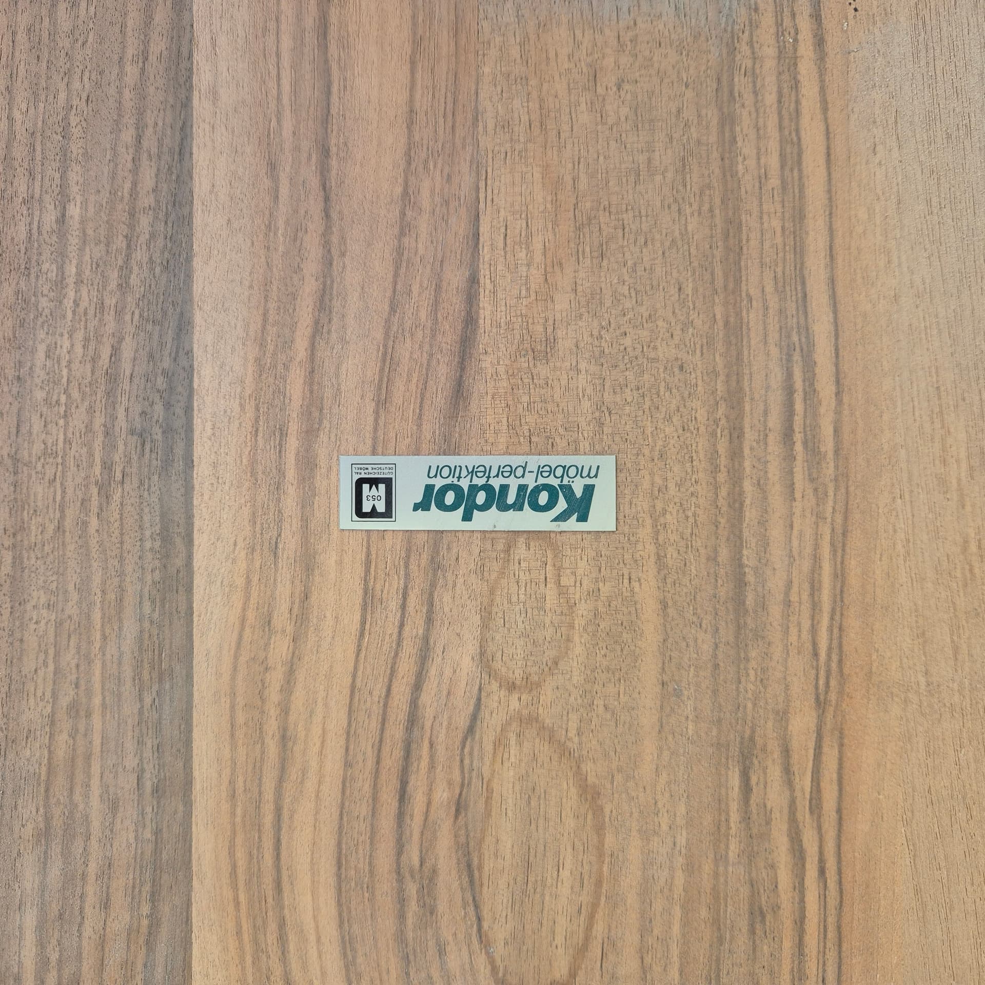 Stół rozkładany, orzech brązowy, Kondor, Niemcy, lata 80. - 197118