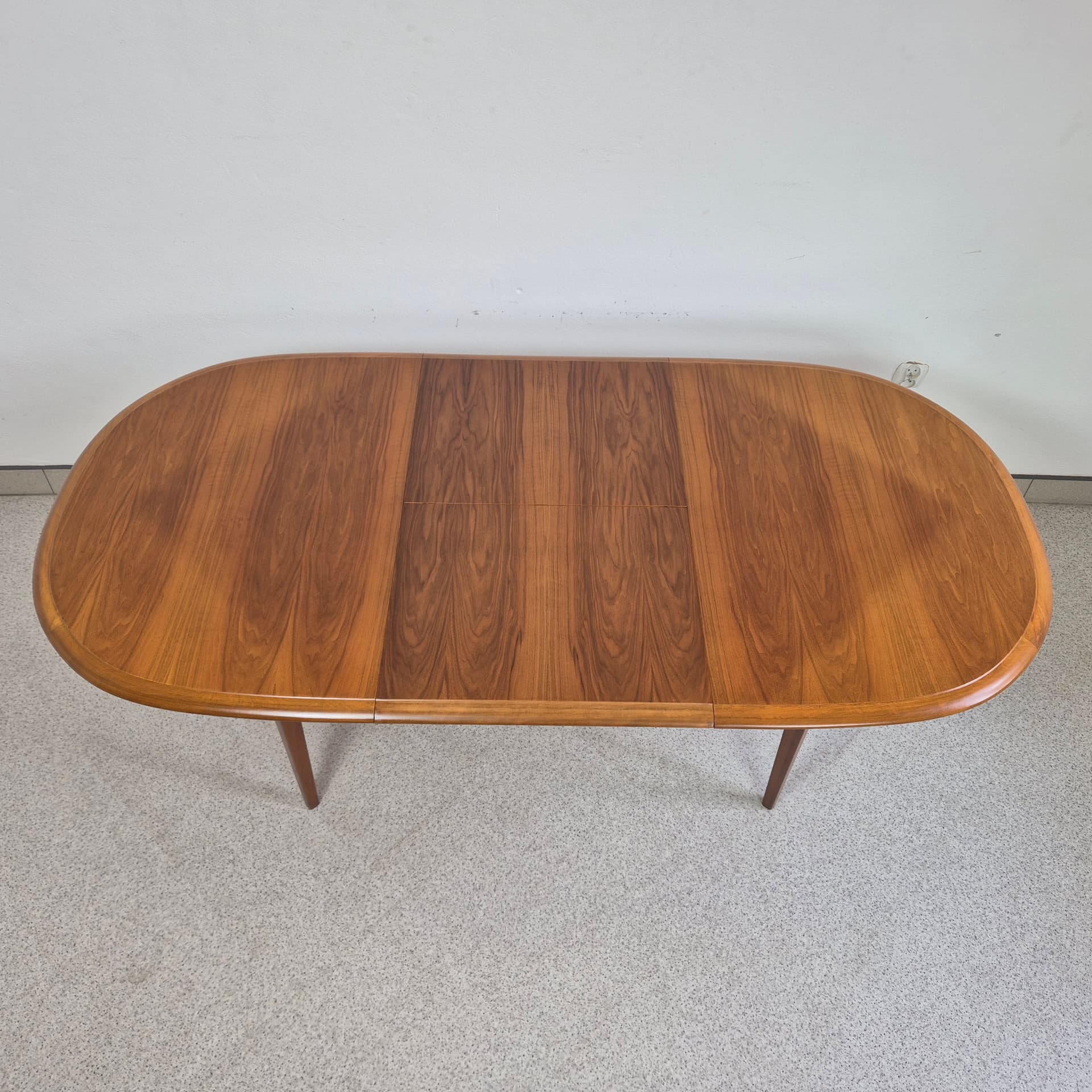 Stół rozkładany, orzech brązowy, Kondor, Niemcy, lata 80. - 197115