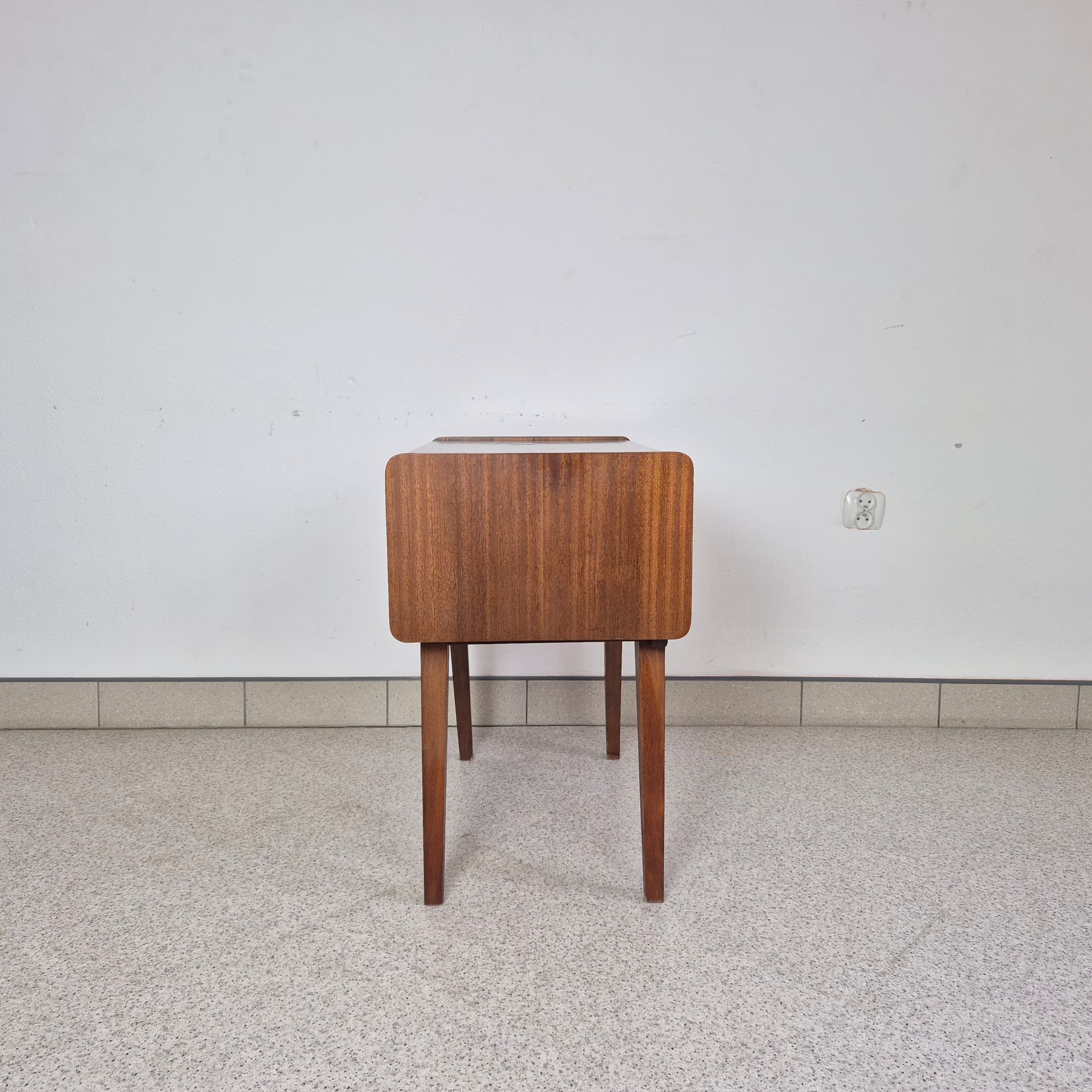 Komoda, brązowy fornir, proj. C. J. Krause, Niemcy, lata 50. - 197126