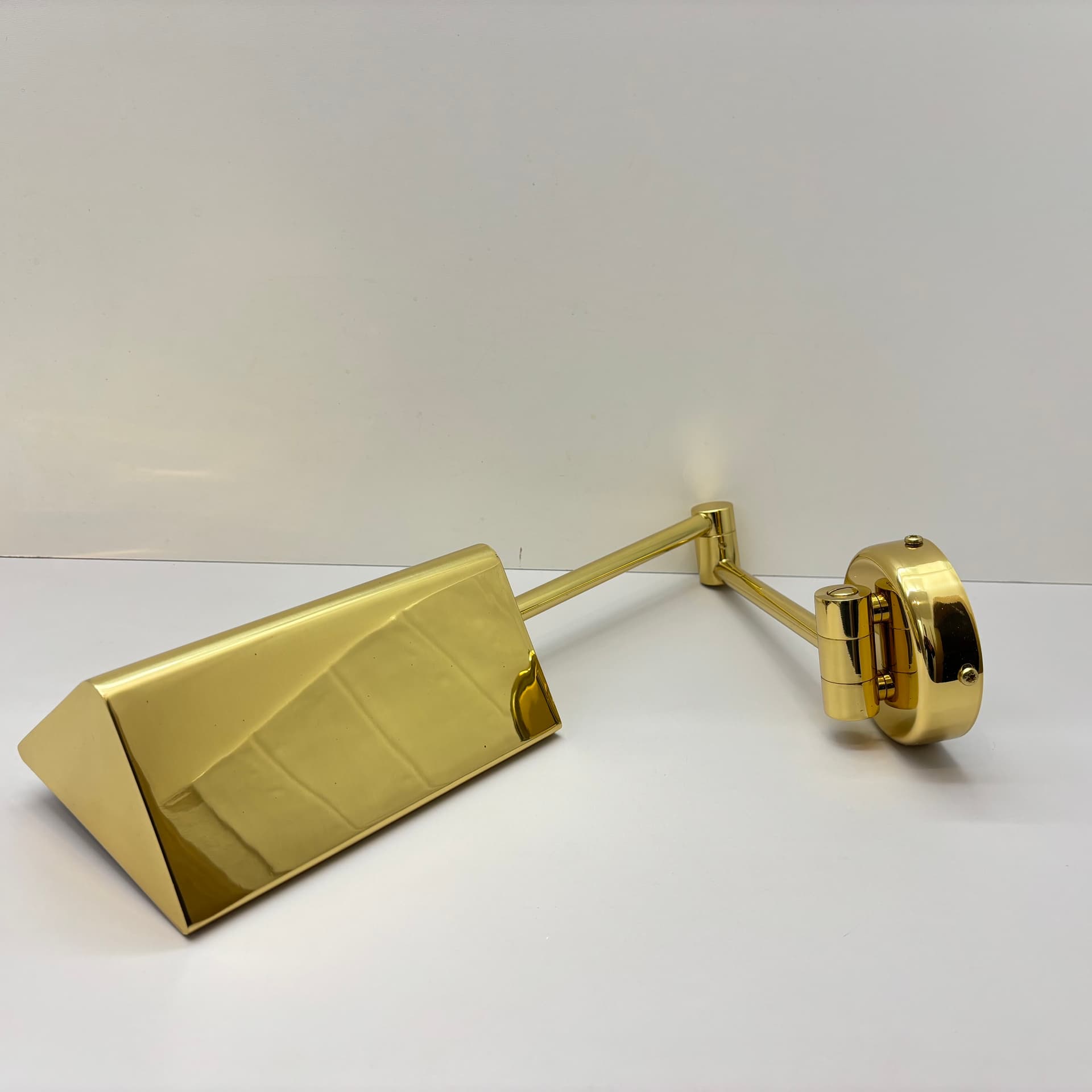 Kinkiet, złoty, mosiądz, Niemcy, lata 70. - 197279