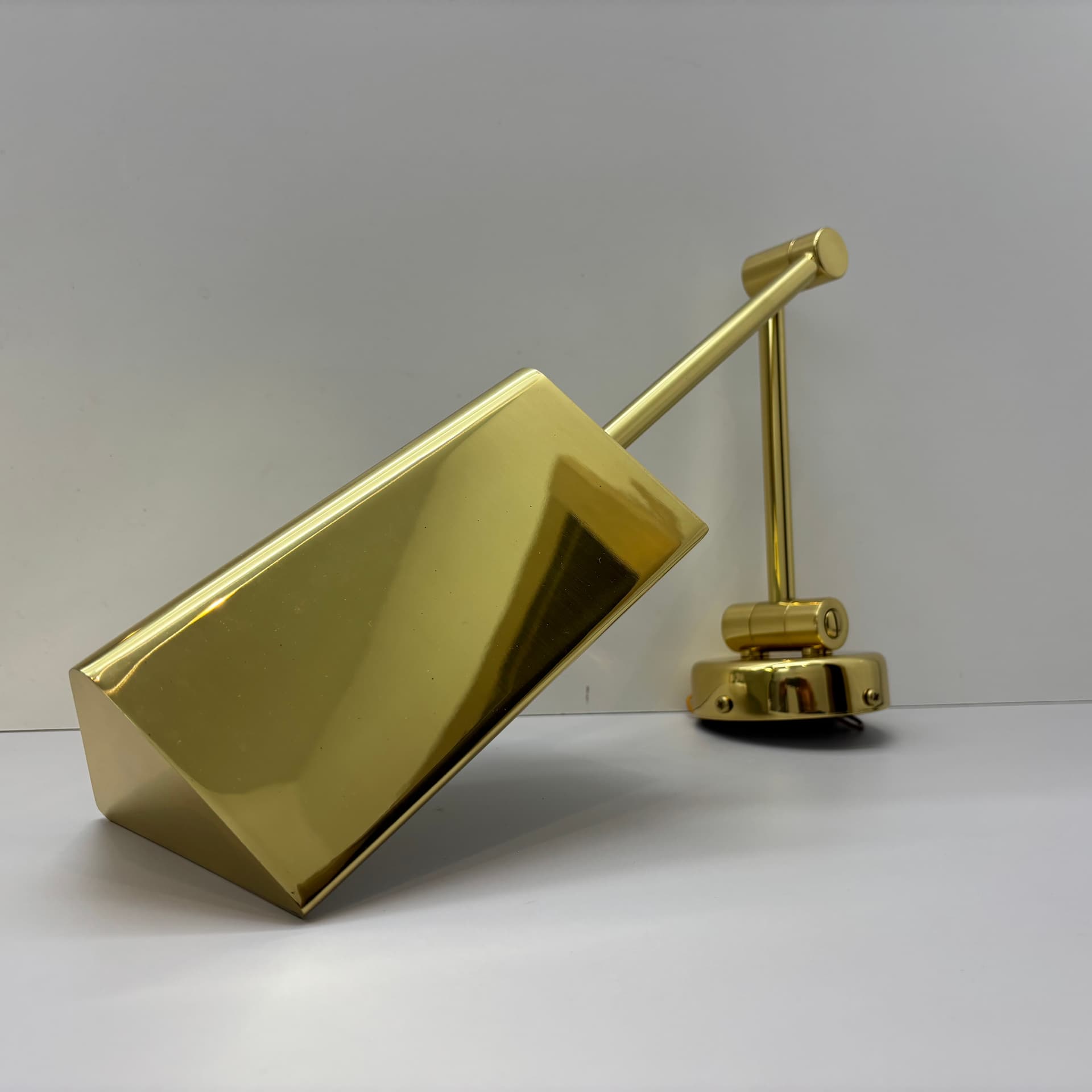 Kinkiet, złoty, mosiądz, Niemcy, lata 70. - 197281