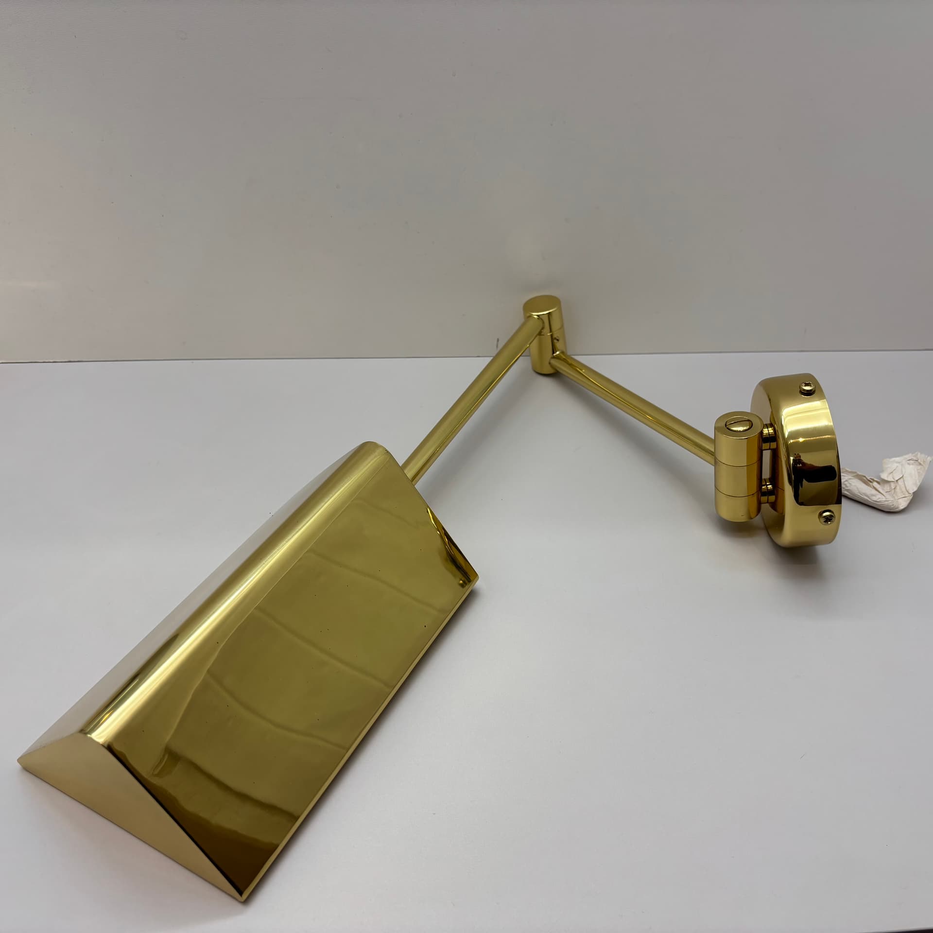 Kinkiet, złoty, mosiądz, Niemcy, lata 70. - 197283