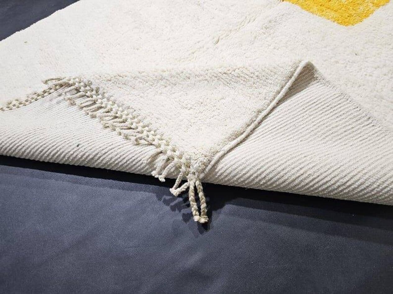 Ręcznie tkany dywan 150x250 cm, wełna, multikolor, Maroko - 197434