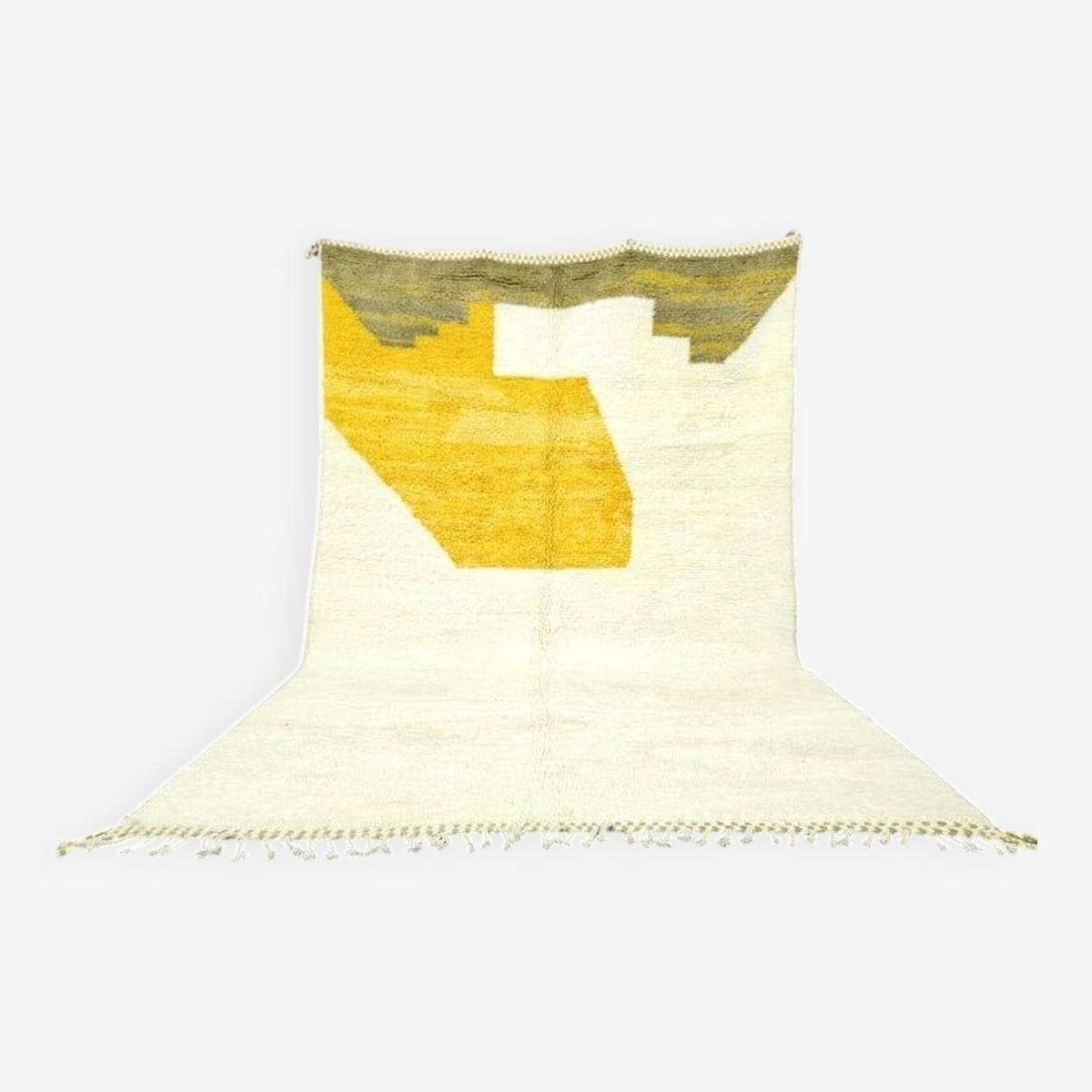 Ręcznie tkany dywan 150x250 cm, wełna, multikolor, Maroko - 197428