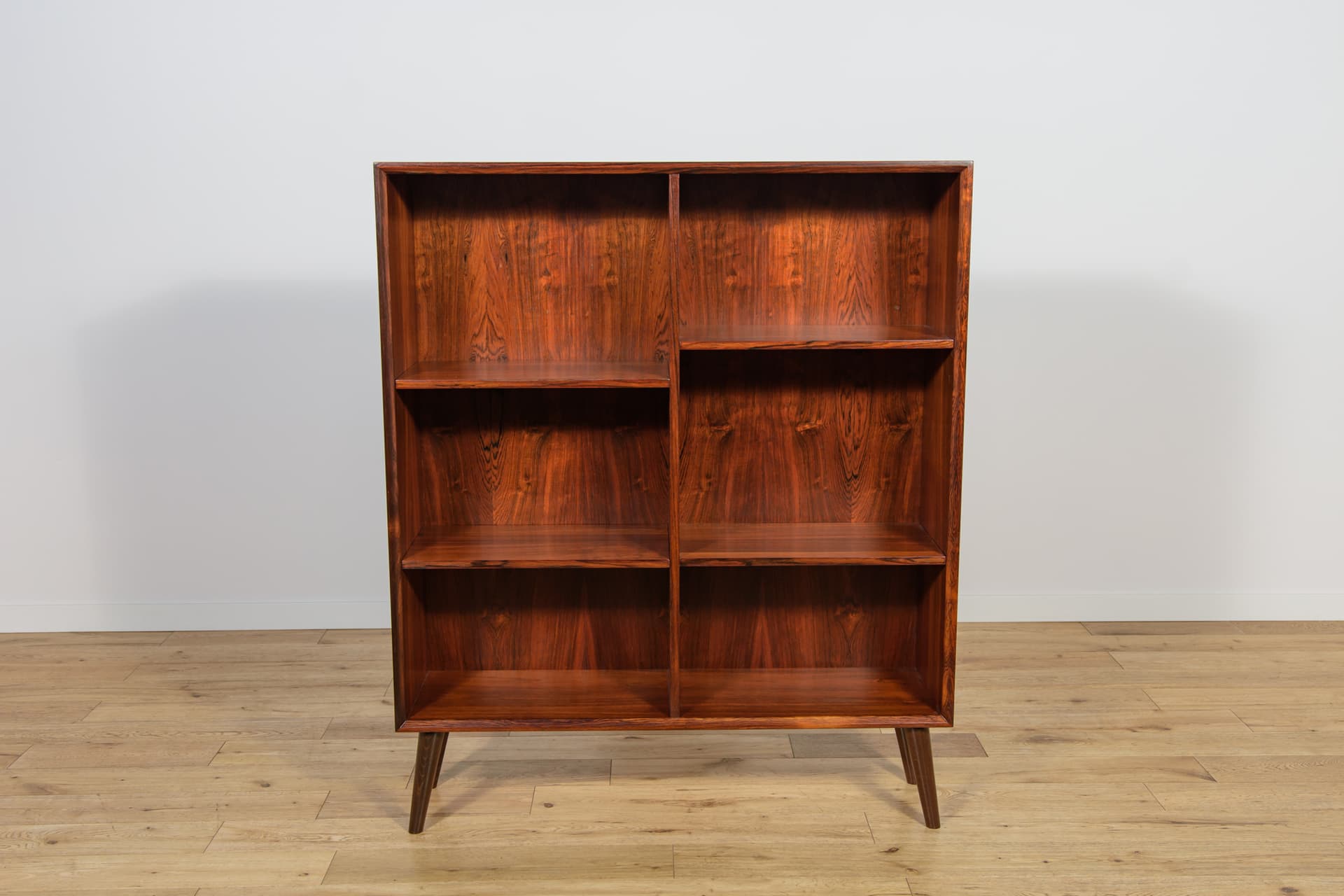 Regał, palisander brązowy ciemny, Dania, lata 60. - 197488