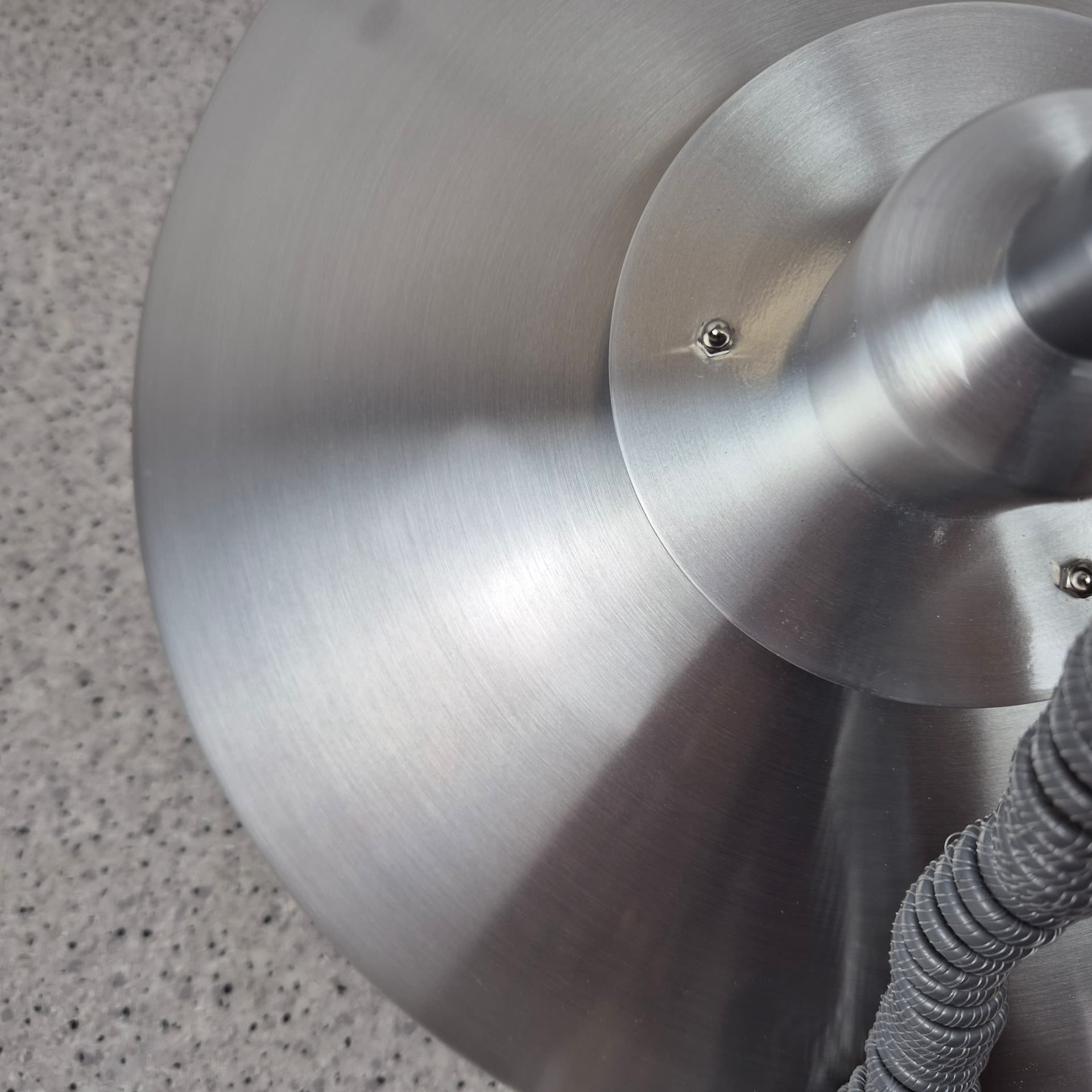 Pendant lamp Primus, silver, metal, Belid, Sweden, 1980s. - 197511