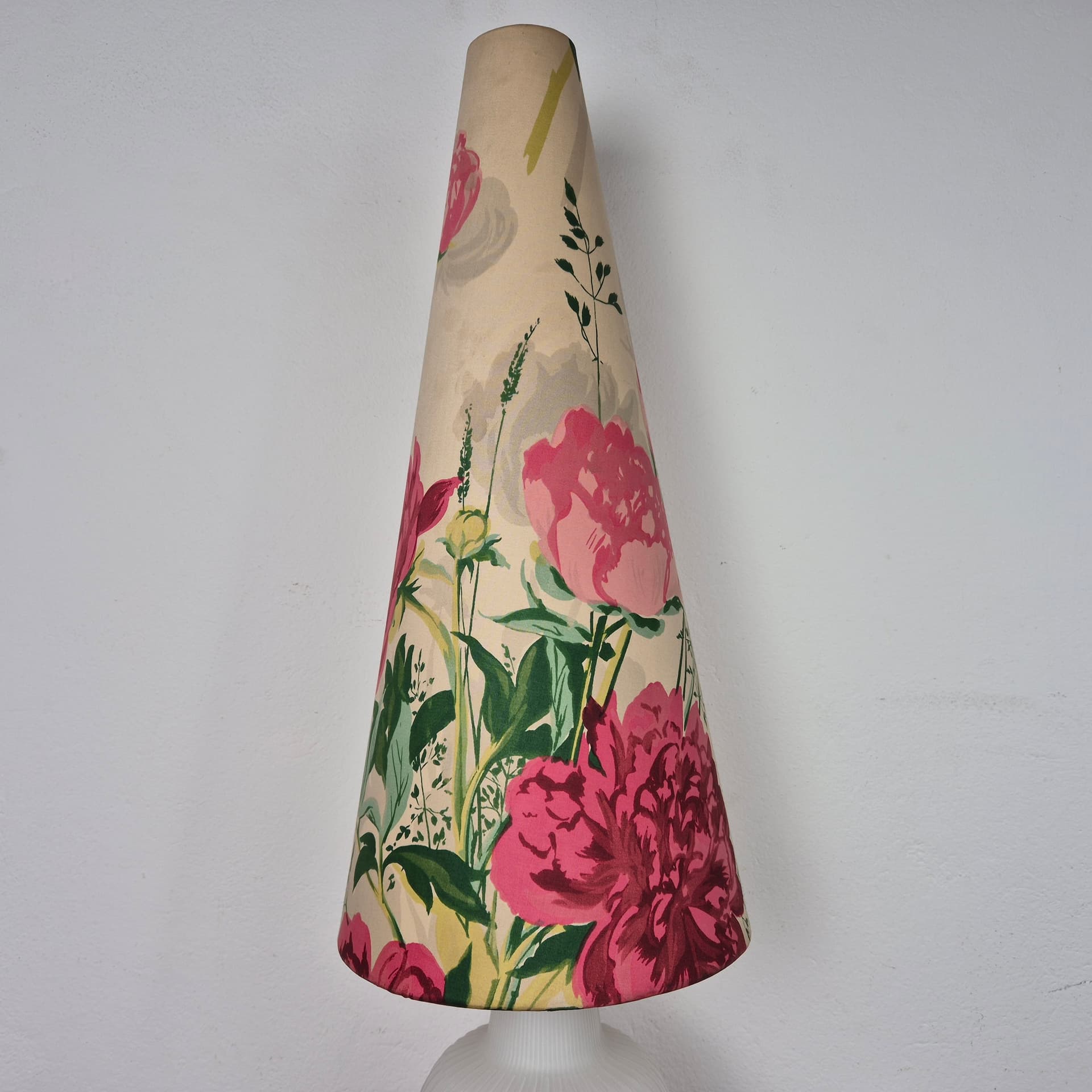 Lampa stołowa, multikolor, szkło, Niemcy, lata 50. - 197525