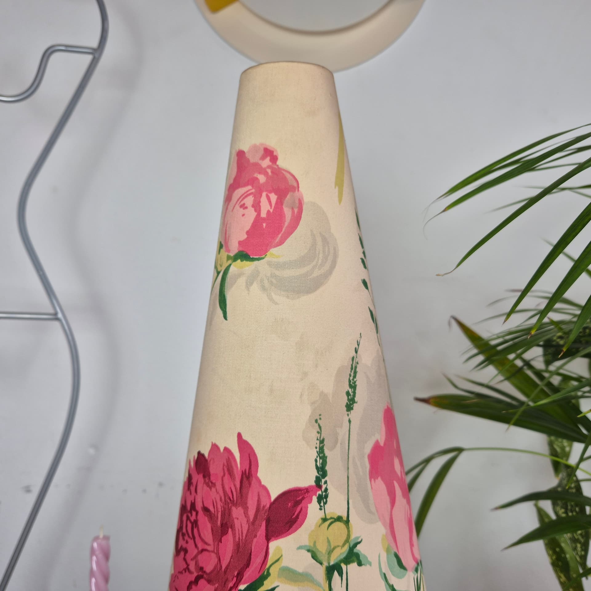 Lampa stołowa, multikolor, szkło, Niemcy, lata 50. - 197526