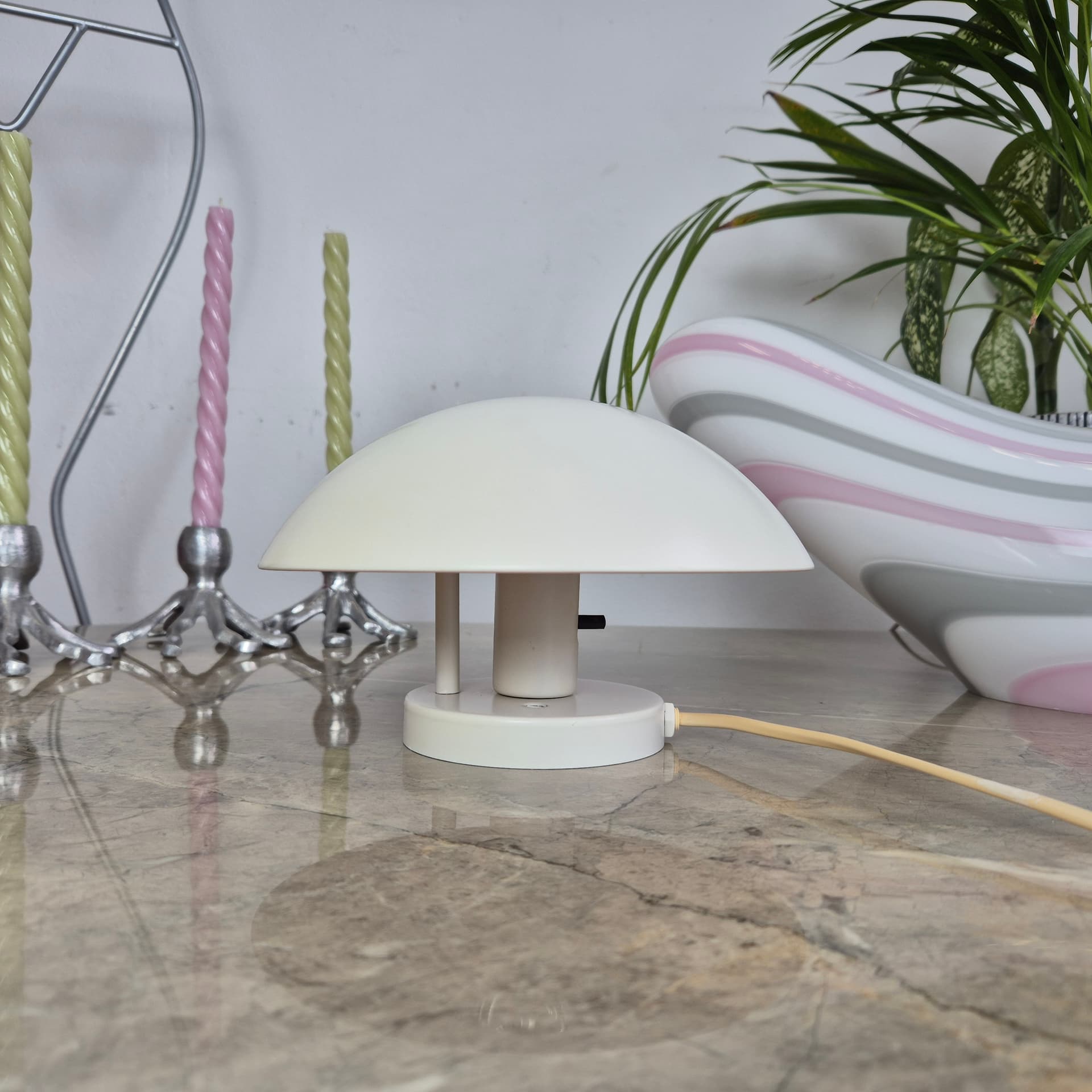 Kinkiet PH Hat, metal ivory white, proj. P. Henningsen, Louis Poulsen, Dania, lata 70. - 197553