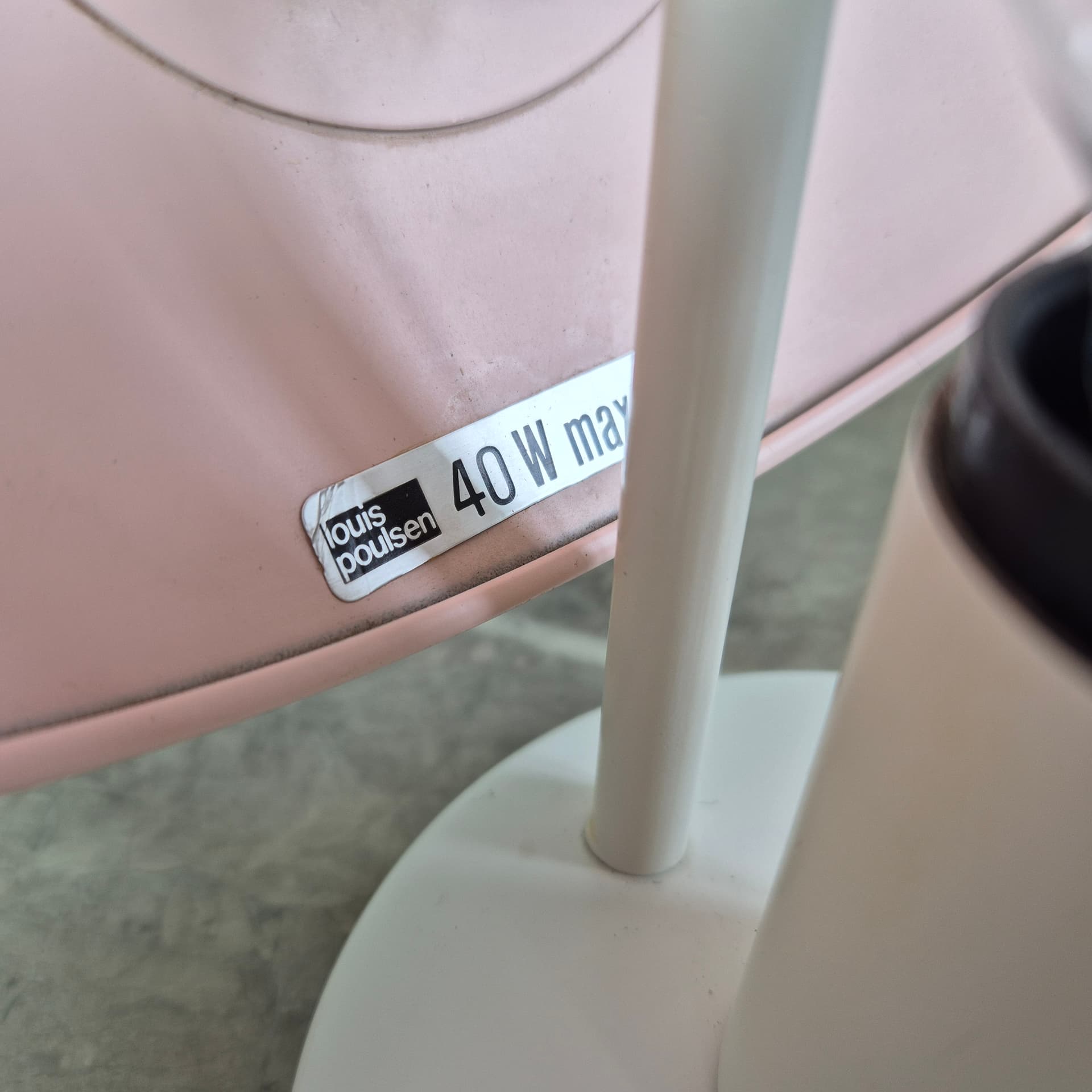 Kinkiet PH Hat, metal ivory white, proj. P. Henningsen, Louis Poulsen, Dania, lata 70. - 197554