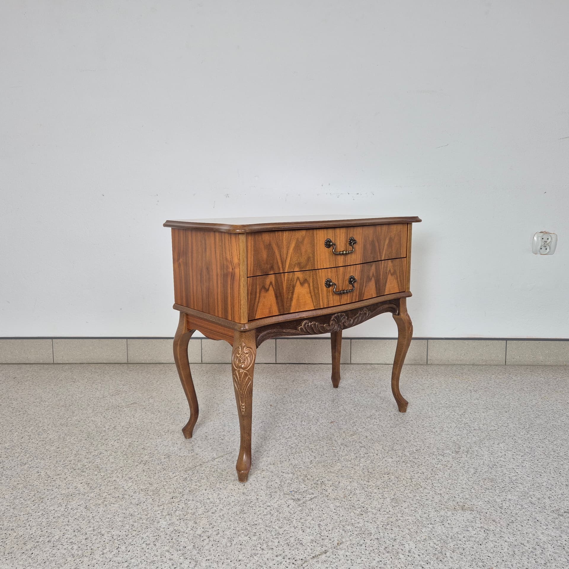 Komódka, orzech brązowy ciemny, Norwegia, lata 70. - 197602